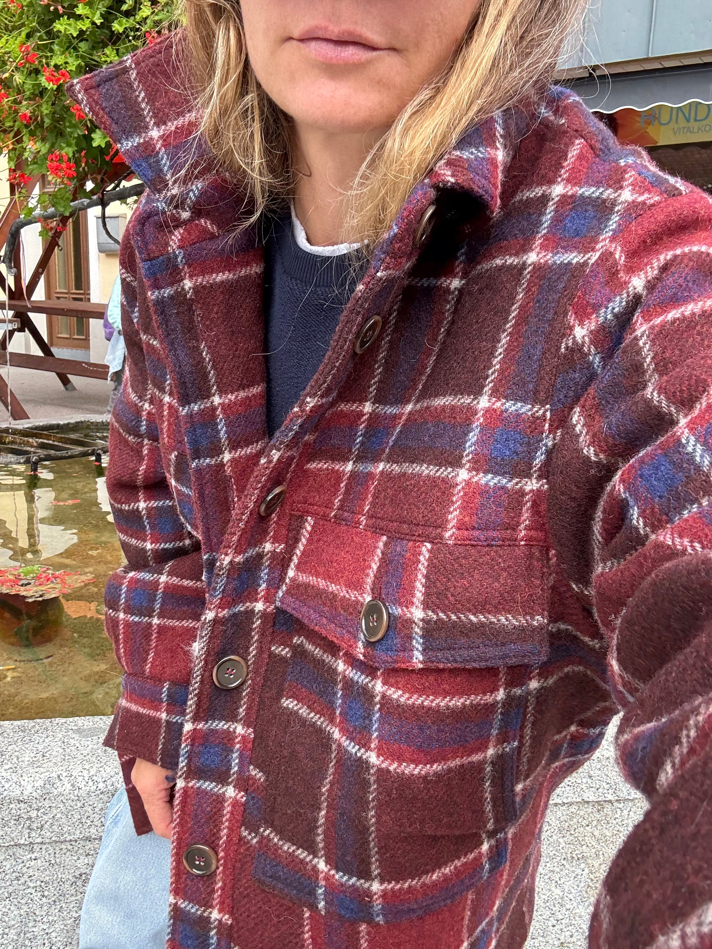 Kurtka Haga Red Plaid - 3