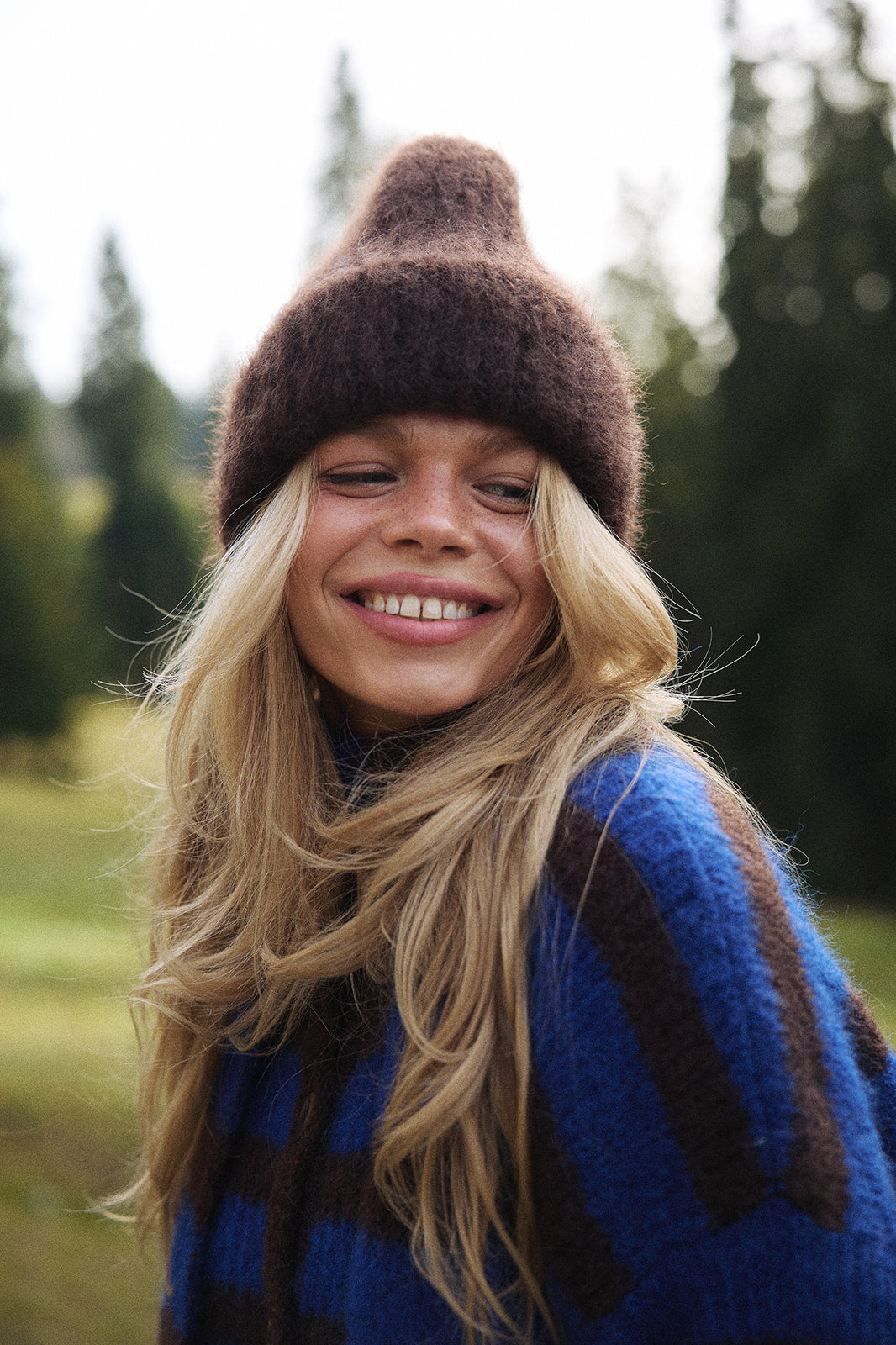 Czapka Baby Dark Brown - 4