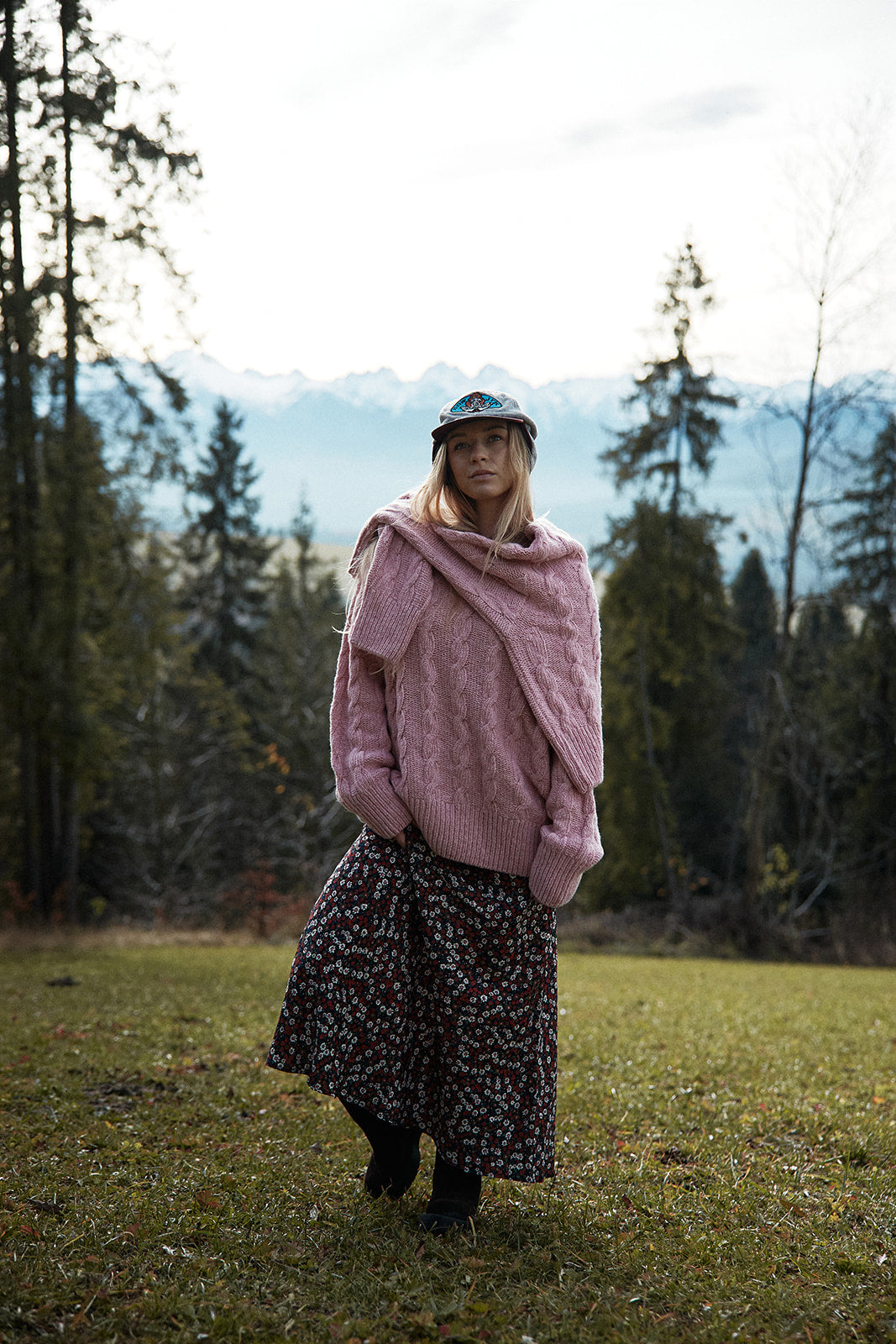 Spódnica Benito Wildflower Black