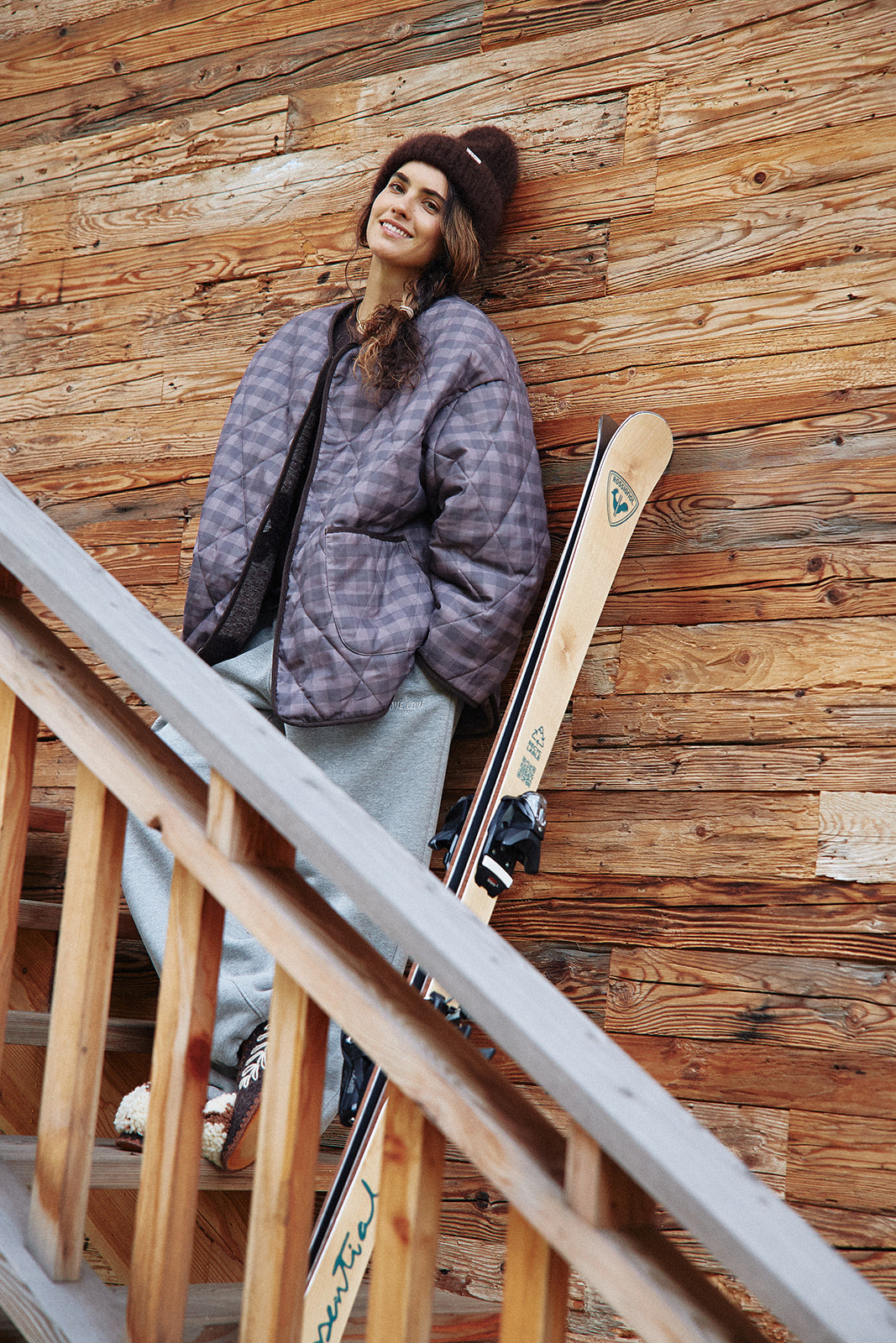 Kurtka Adana Brown Flowers - 3