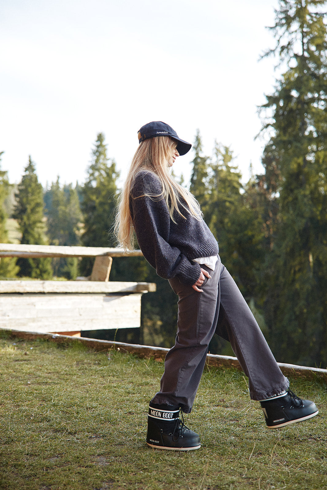 Spodnie Capri Long Gray - 6