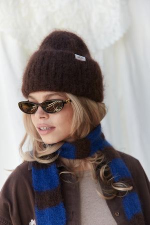 Czapka Baby Dark Brown