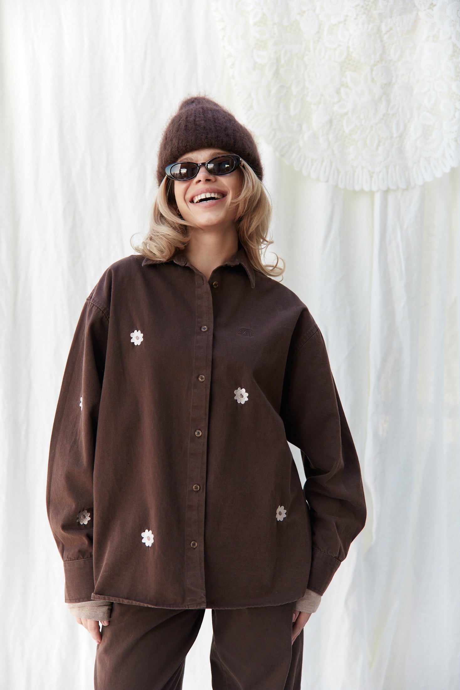 Koszula Chartes Brown LOVE