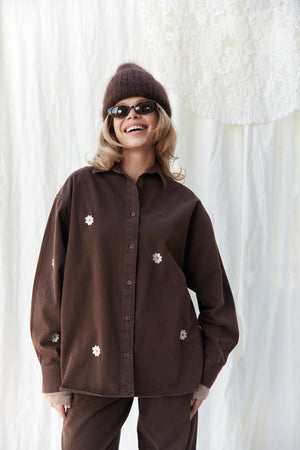 Koszula Chartes Brown LOVE