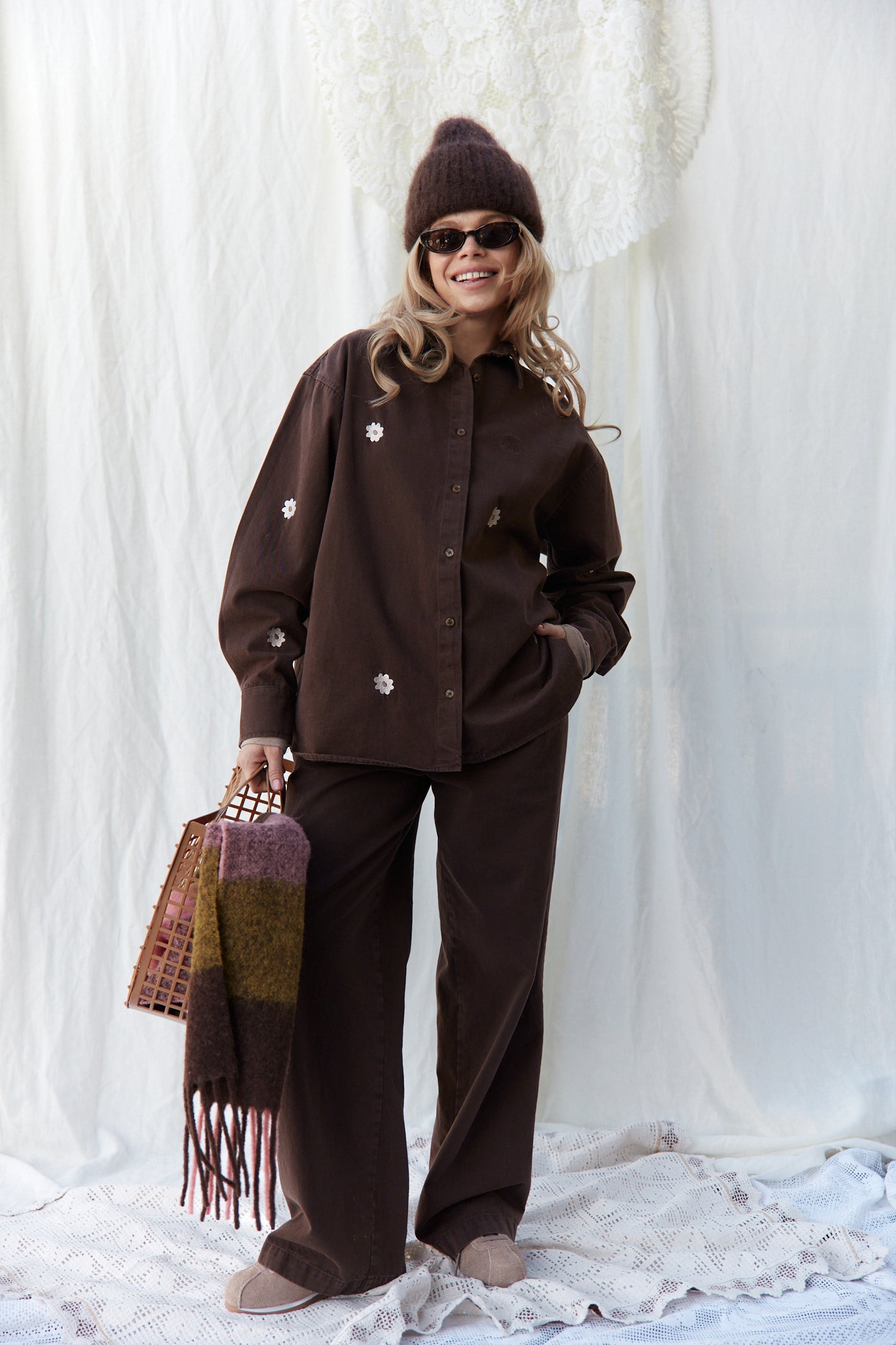 Koszula Chartes Brown LOVE - 9