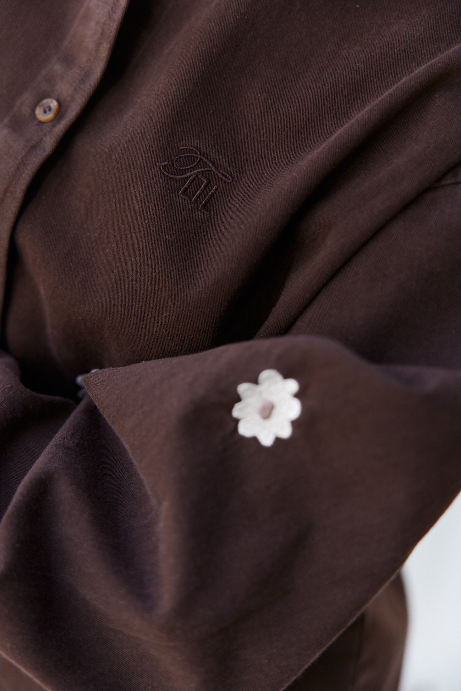 Koszula Chartes Brown LOVE - 4