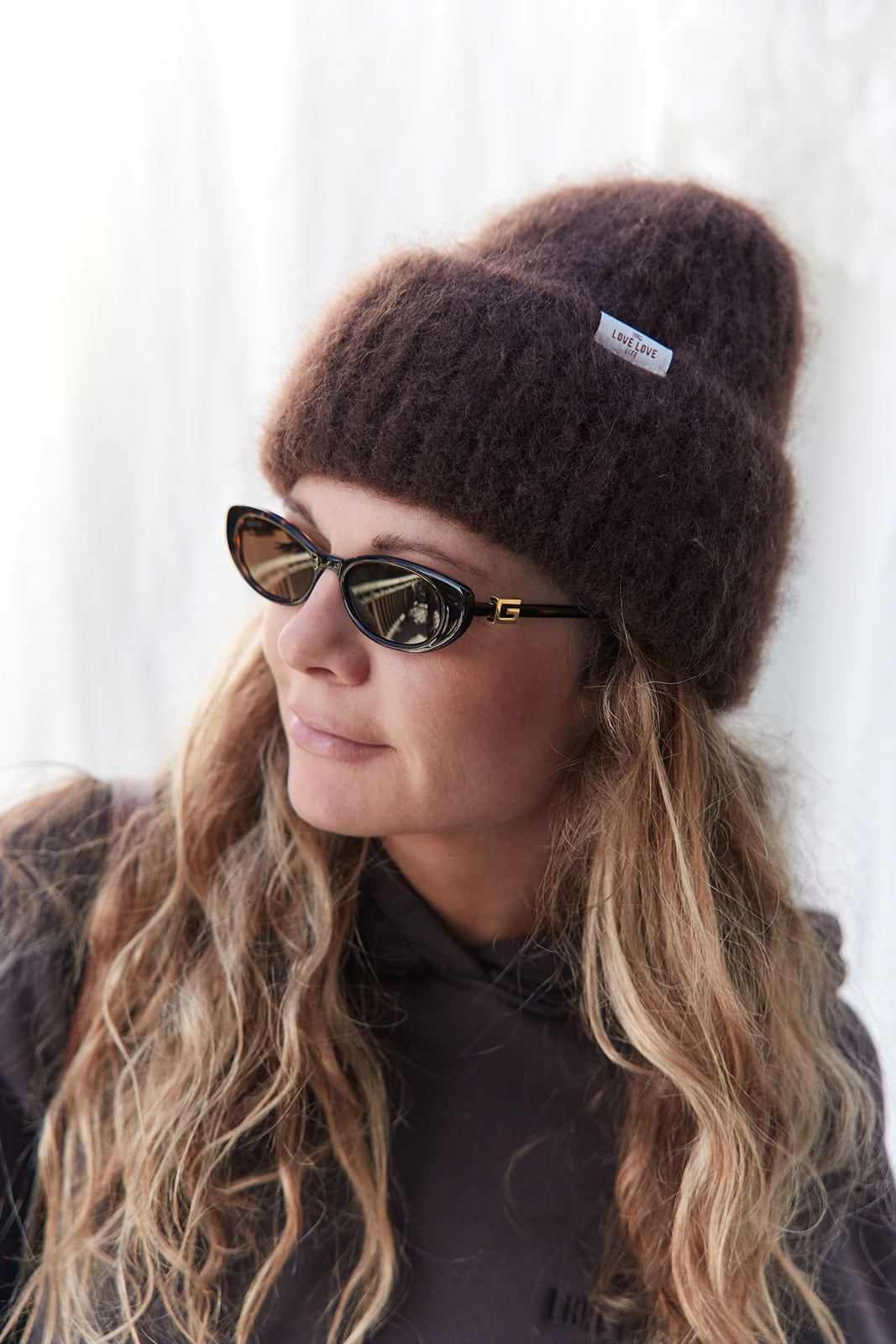 Czapka Baby Dark Brown - 7