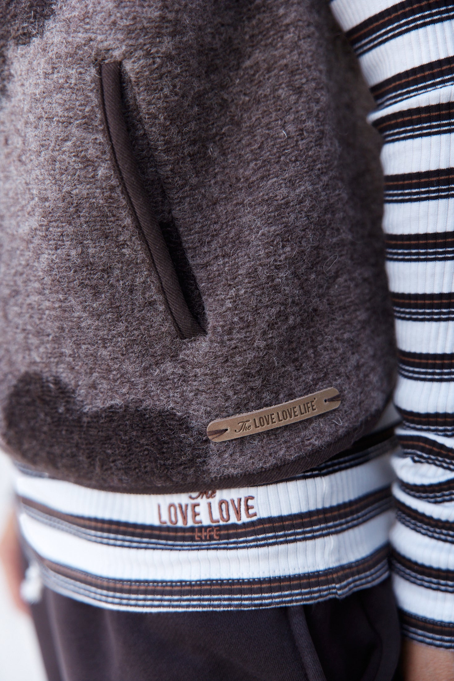 Kamizelka Terra Brown Flowers - 6