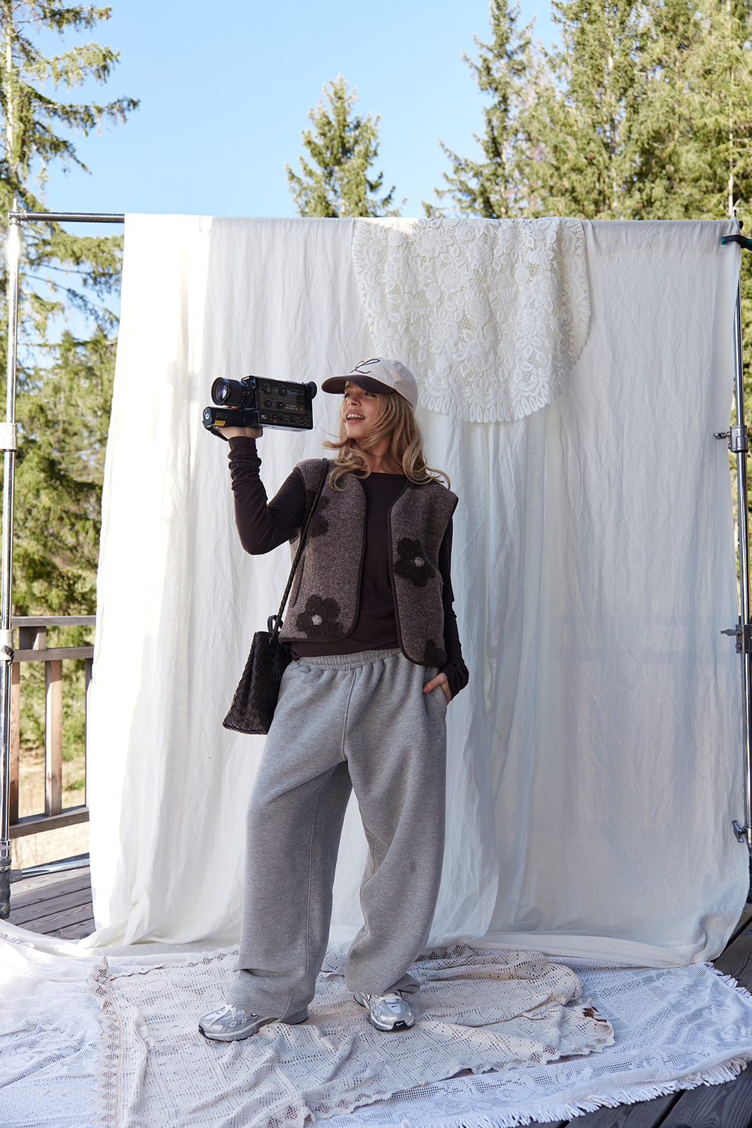 Spodnie Banu Gray Melange