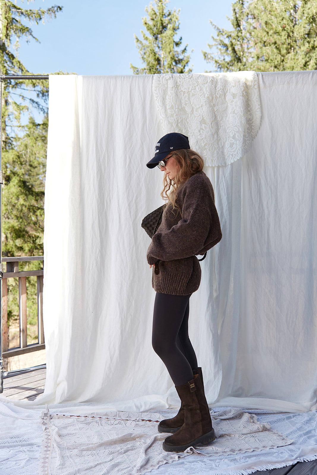 Sweter Cloud Long Chocolate - 5