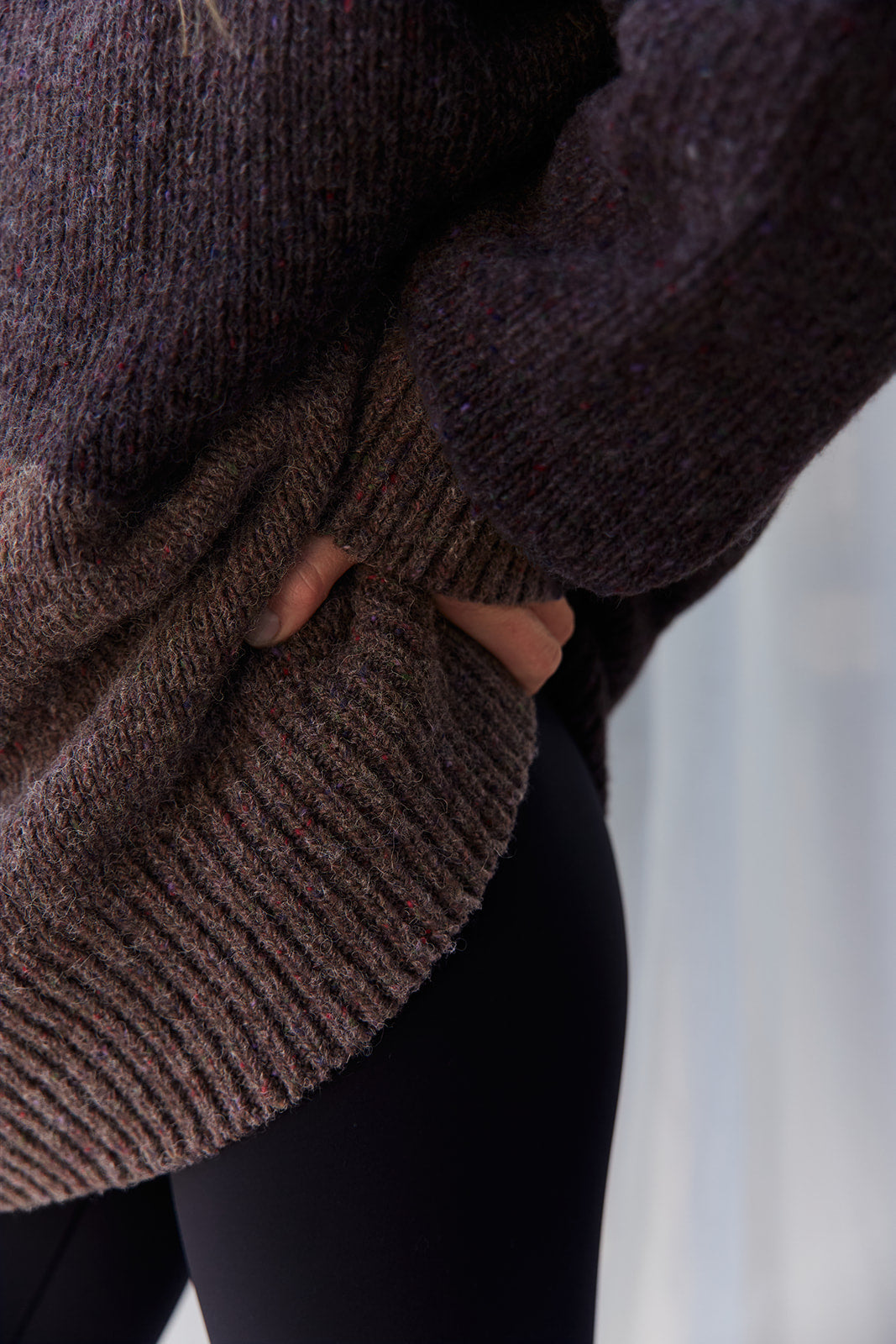 Sweter Cloud Long Chocolate - 12