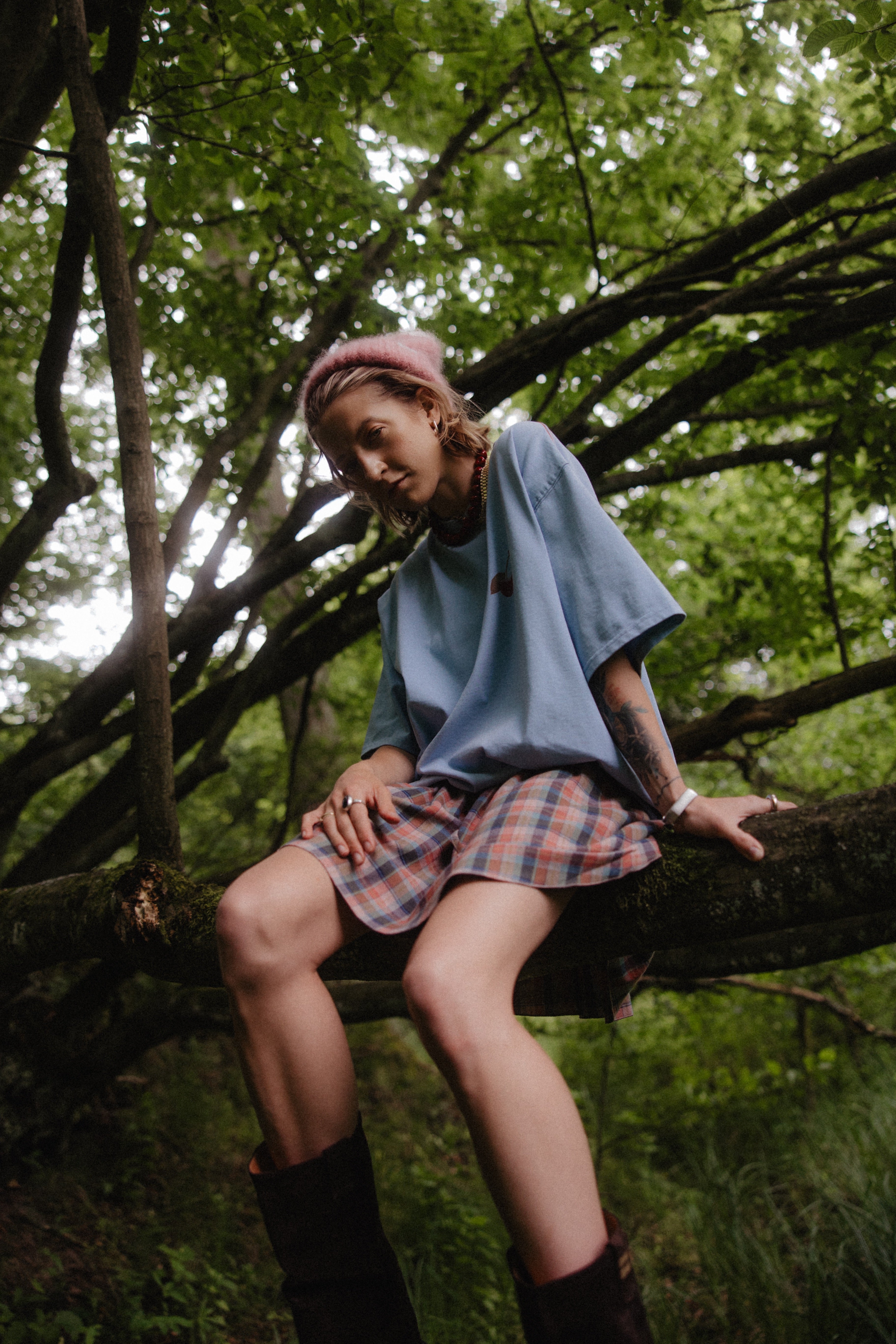 Spódnica Kate Summer Plaid x LARA - 3