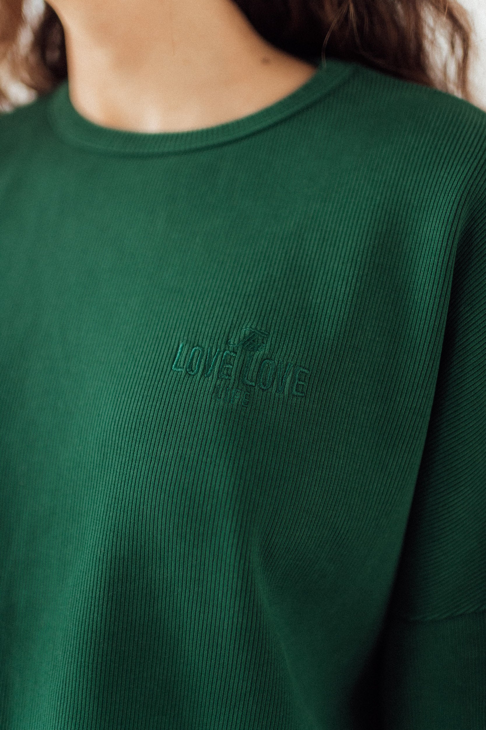 Longsleeve Toledo Frill Dark Green - 4