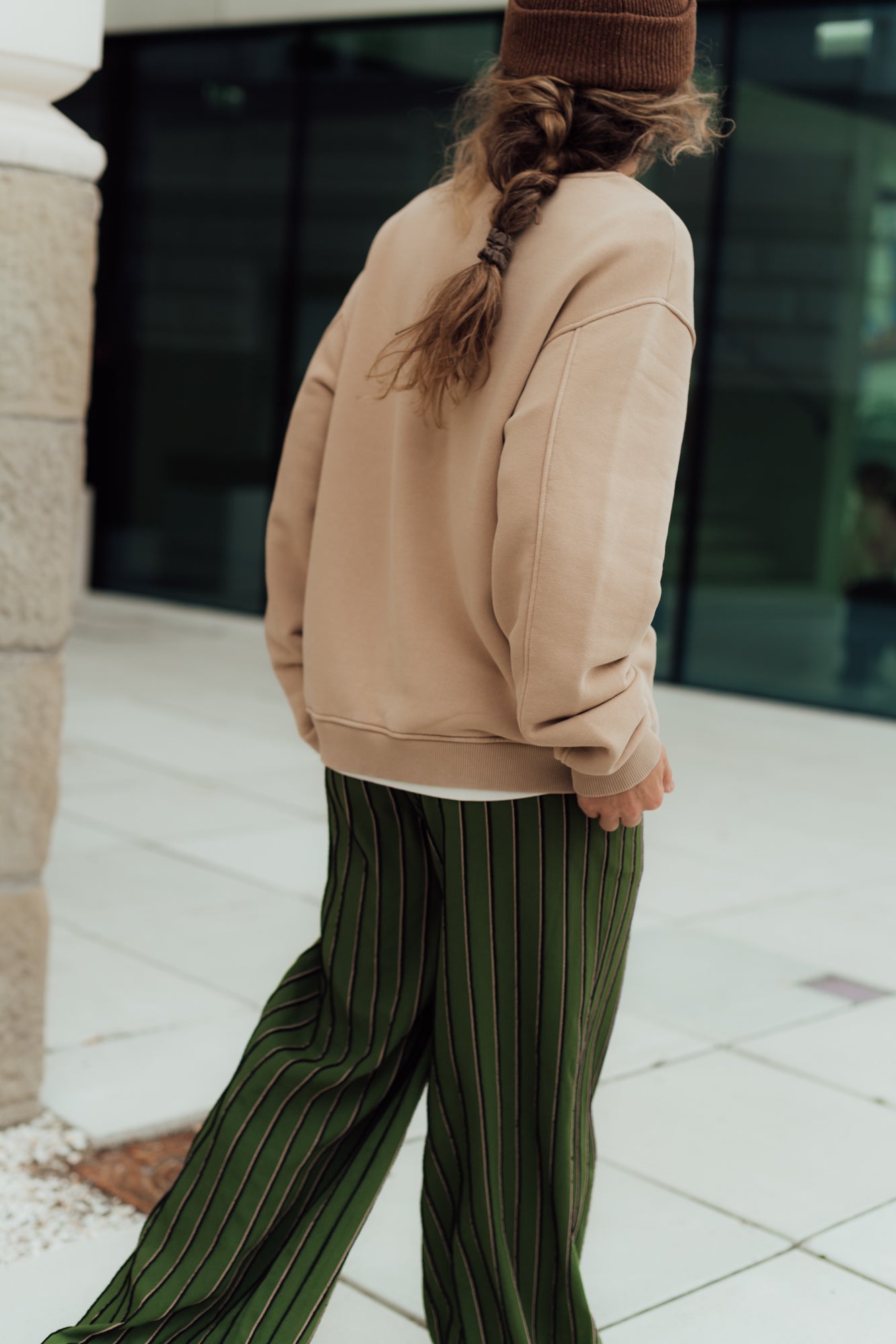 Trosa Green Stripes Trousers 