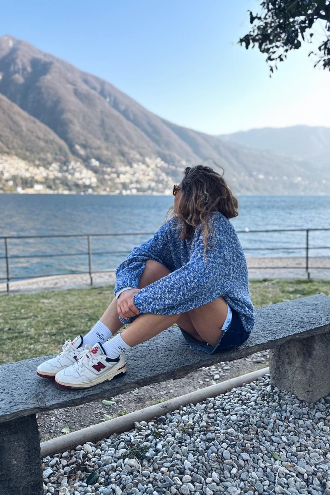 Sweter Day Blue/White - 4