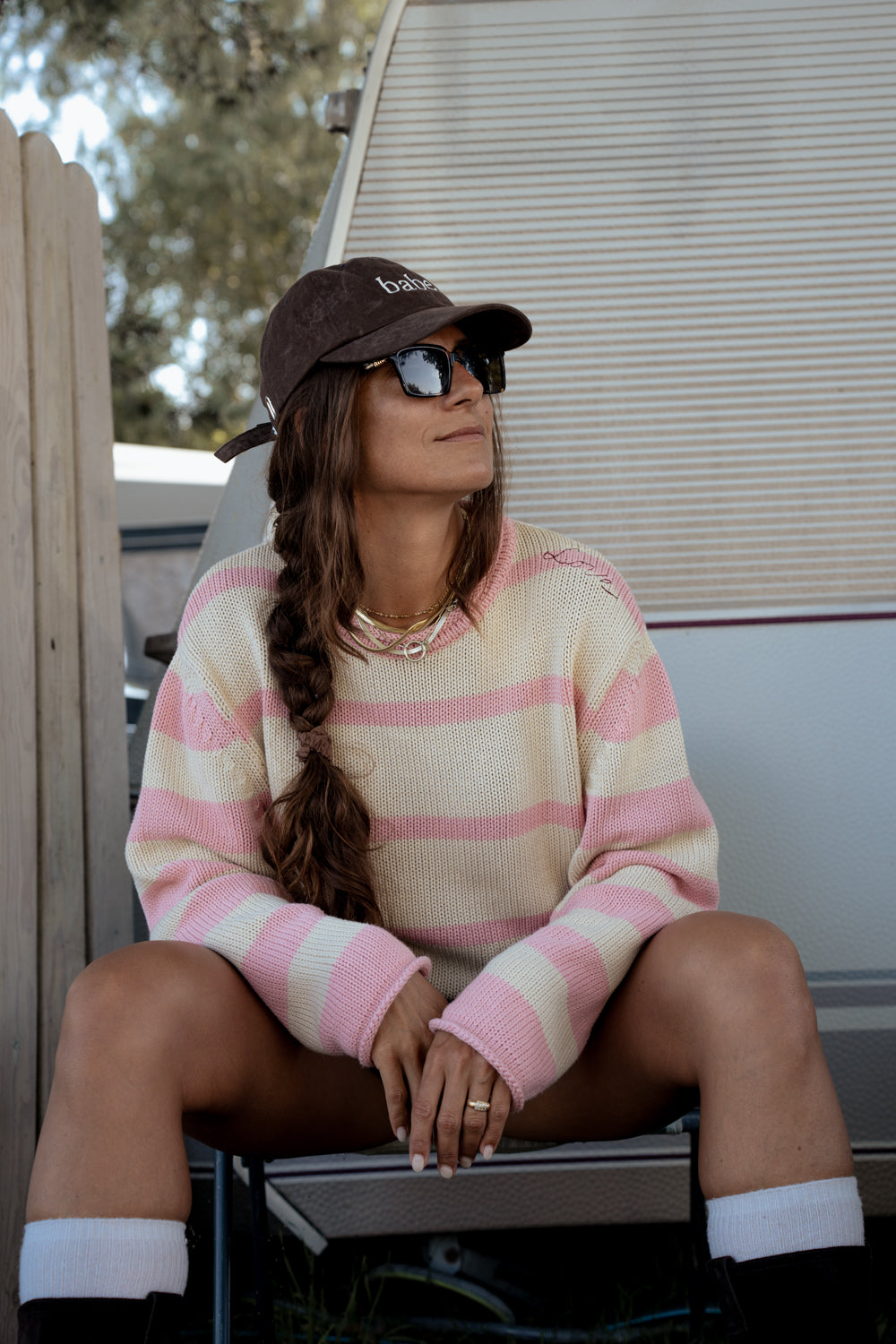 Sweter SAND Cotton x Anita