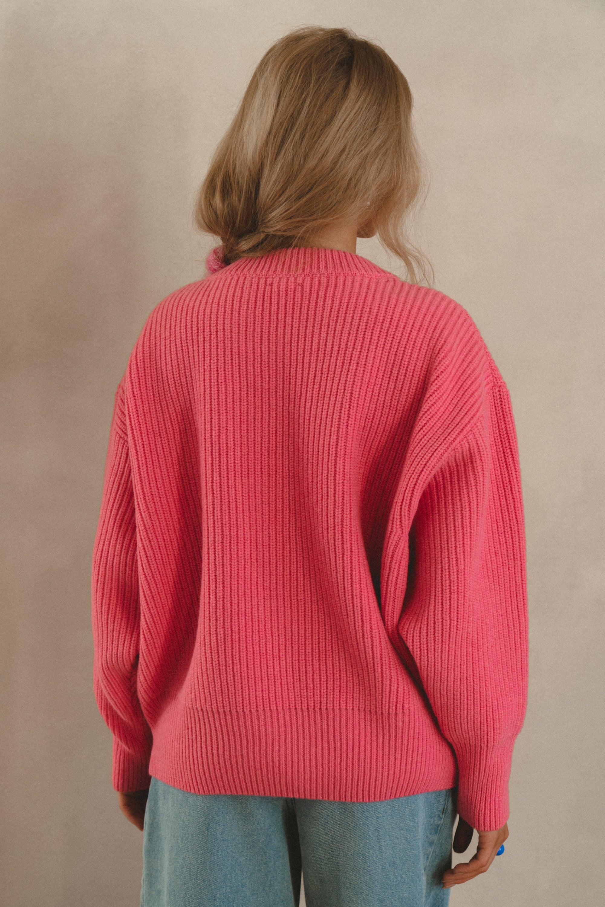 Sweter Moon Pink