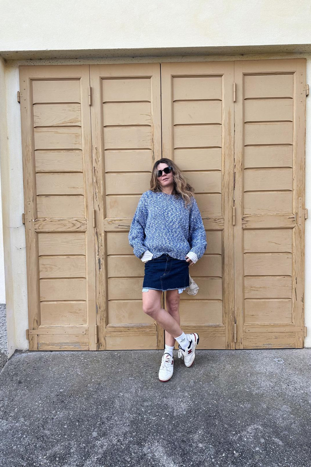 Sweter Day Blue/White - 10