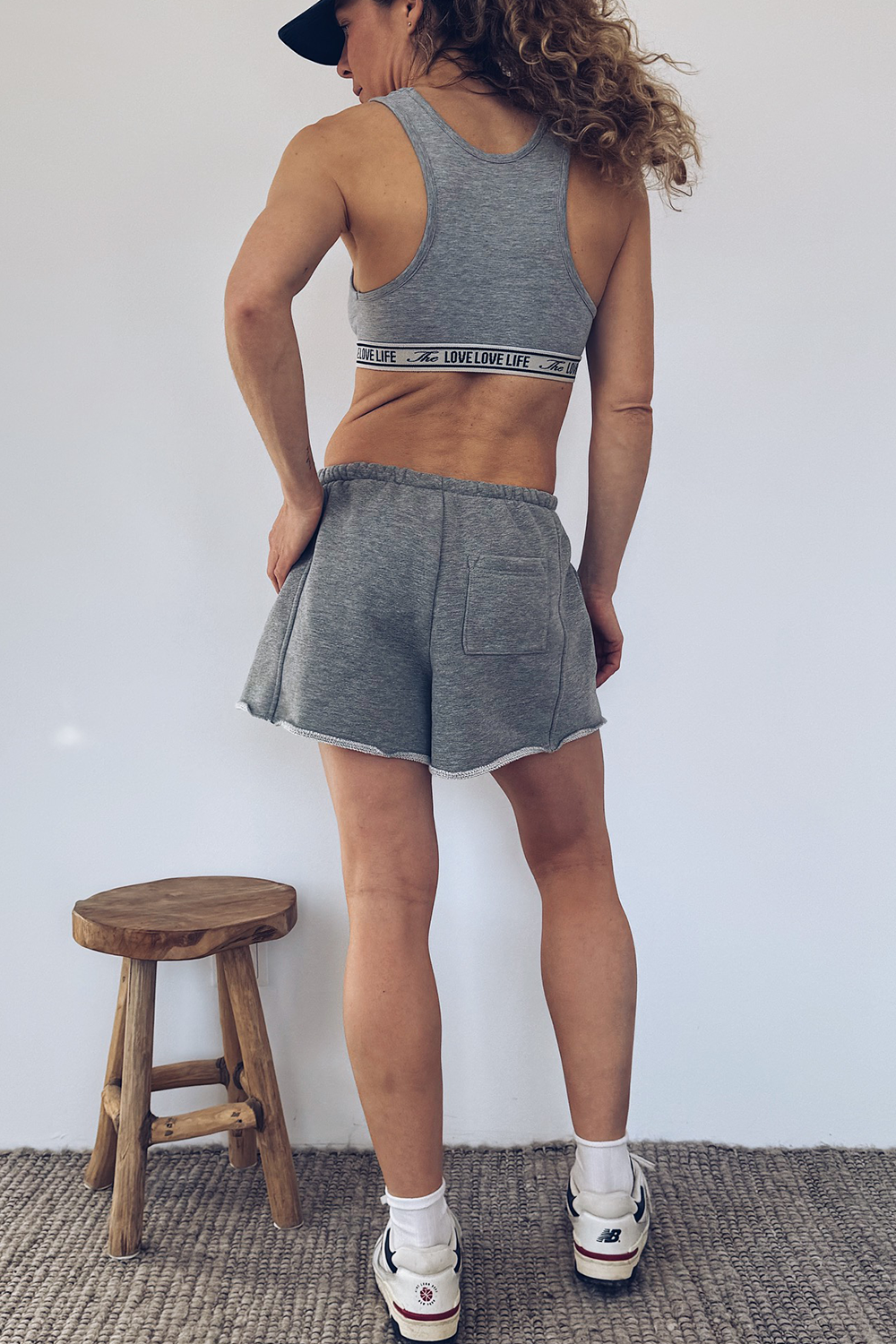 Sacramento Gray Melange Shorts - 8