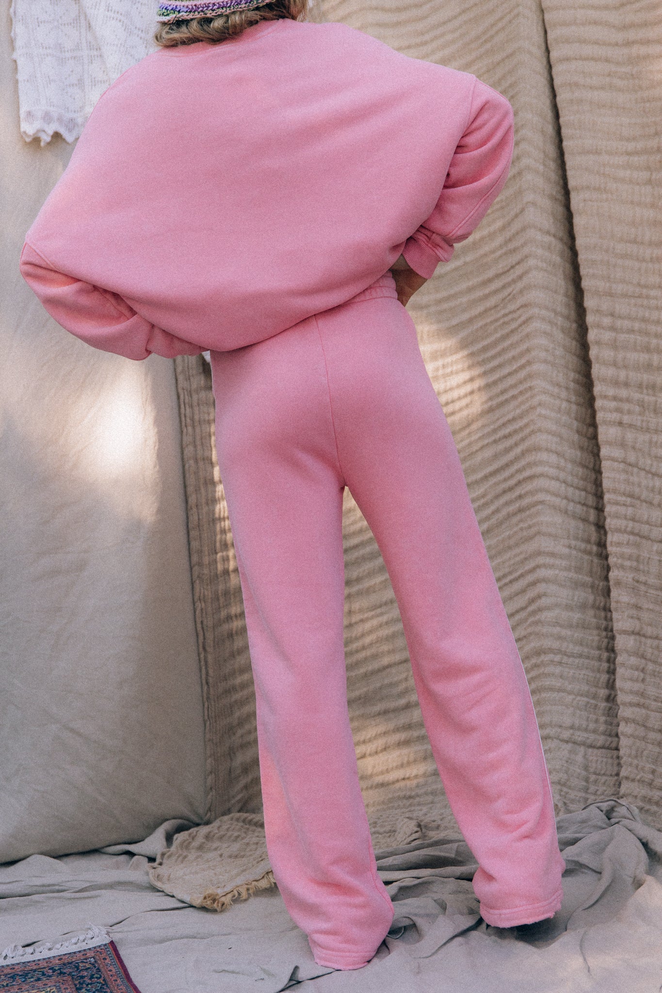 Orlando Salmon Pink Trousers