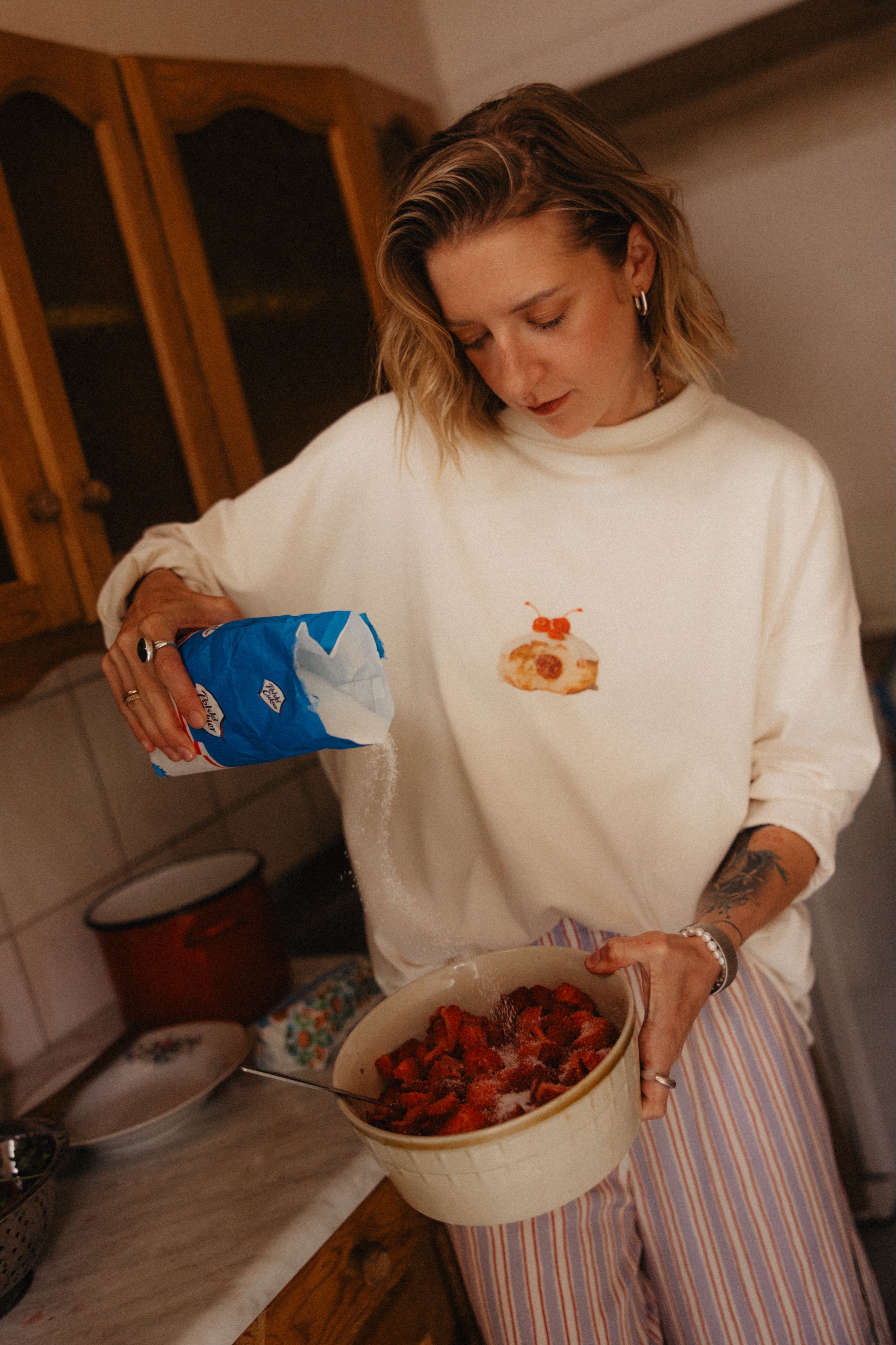 Longsleeve State Ecru x LARA - 4