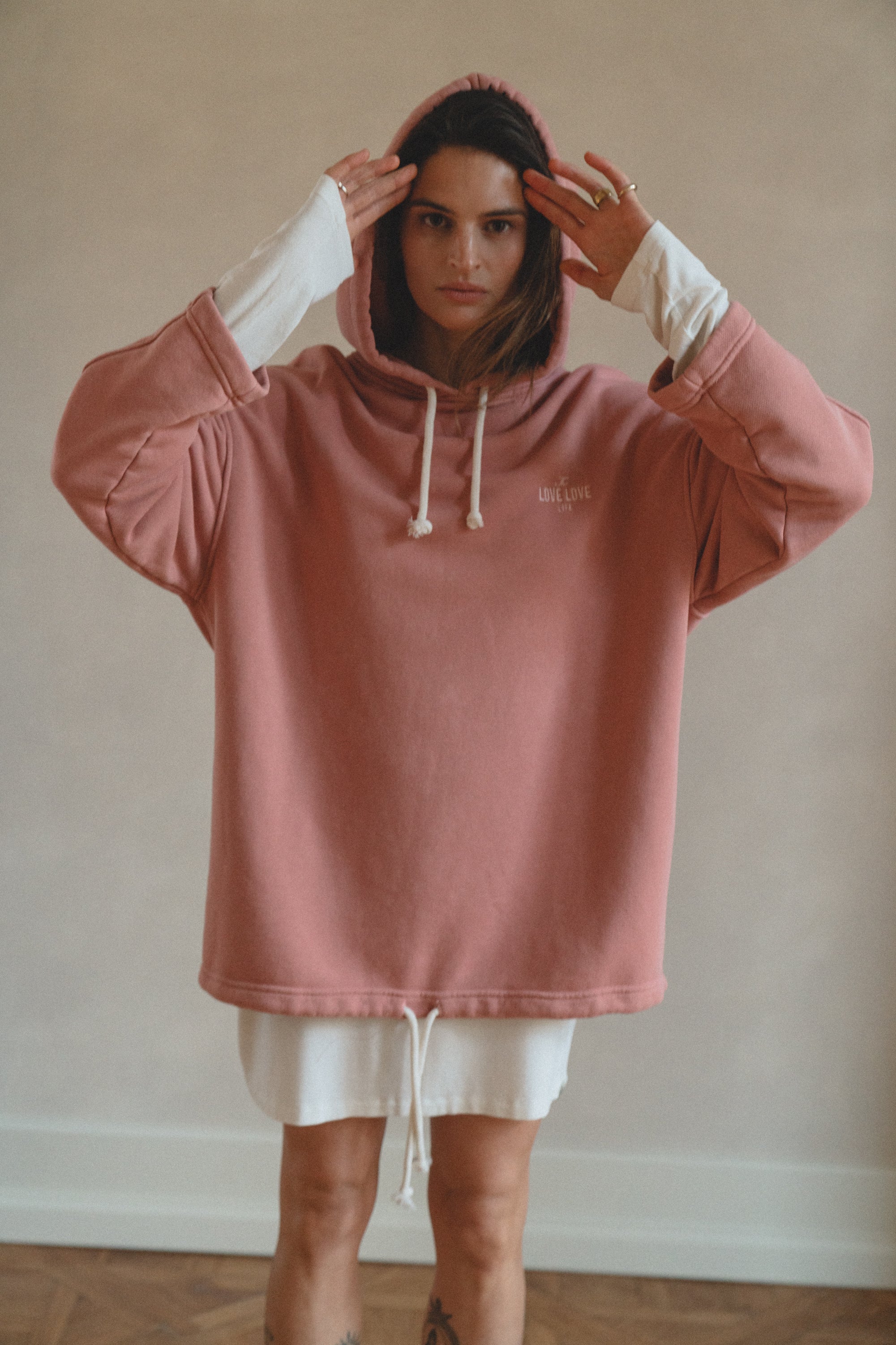 Malibu Light Pink Sweatshirt