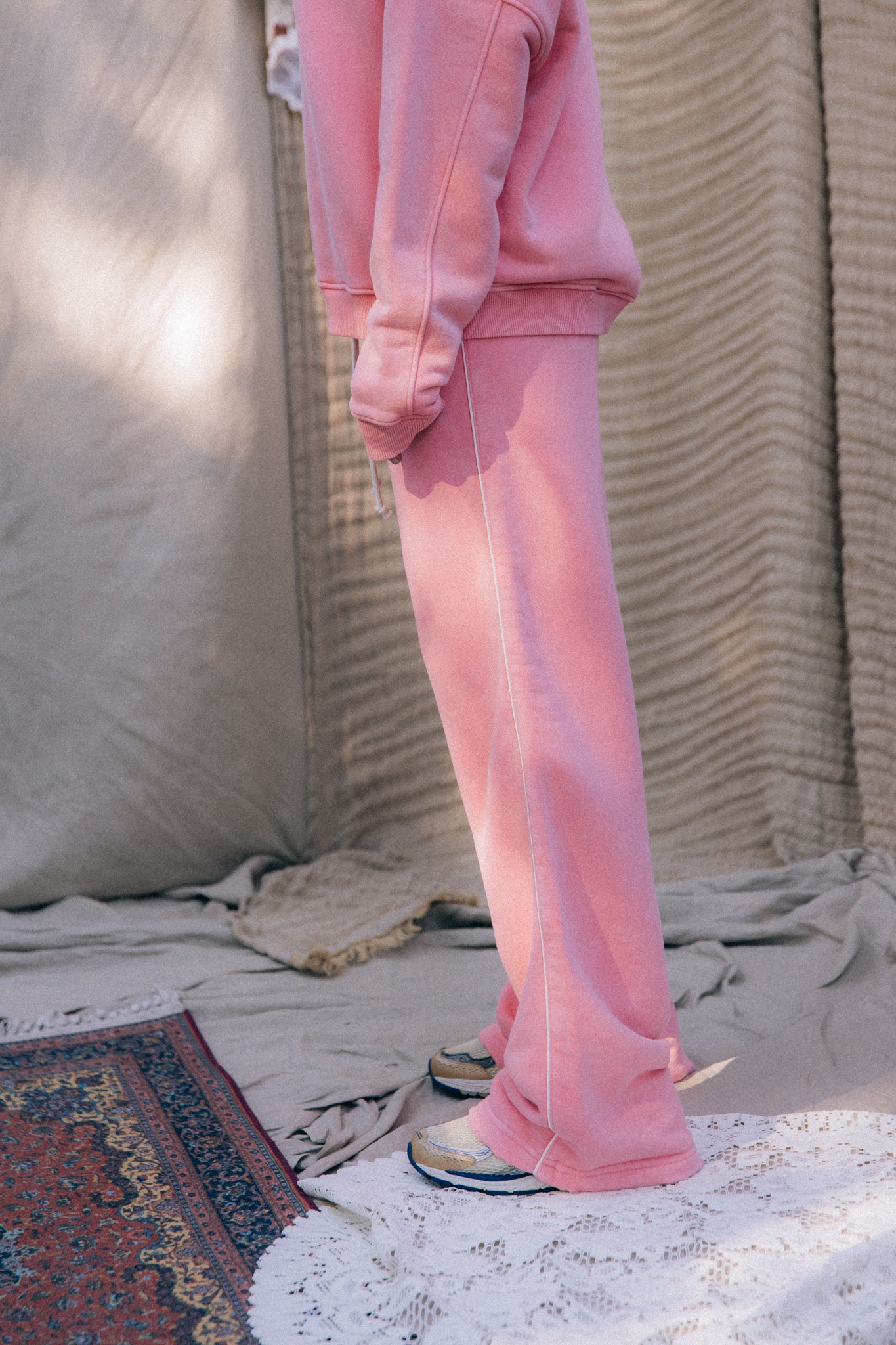 Orlando Salmon Pink Trousers