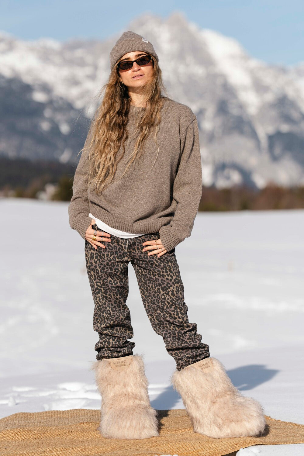 Sofia Dark Leopard Pants - 6