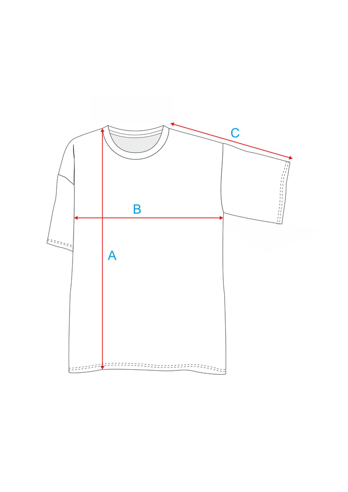 Tan White Classic T-shirt
