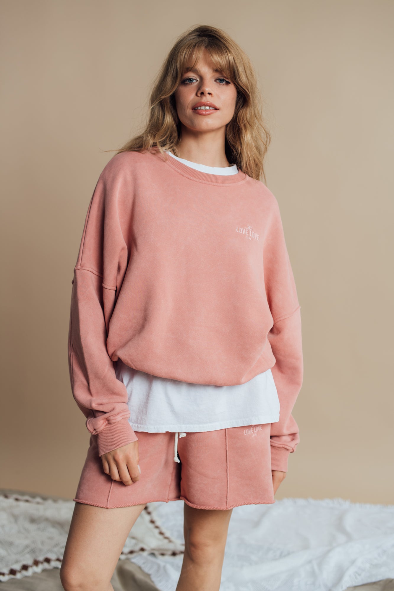 Dundee Light Pink Sweatshirt - 14