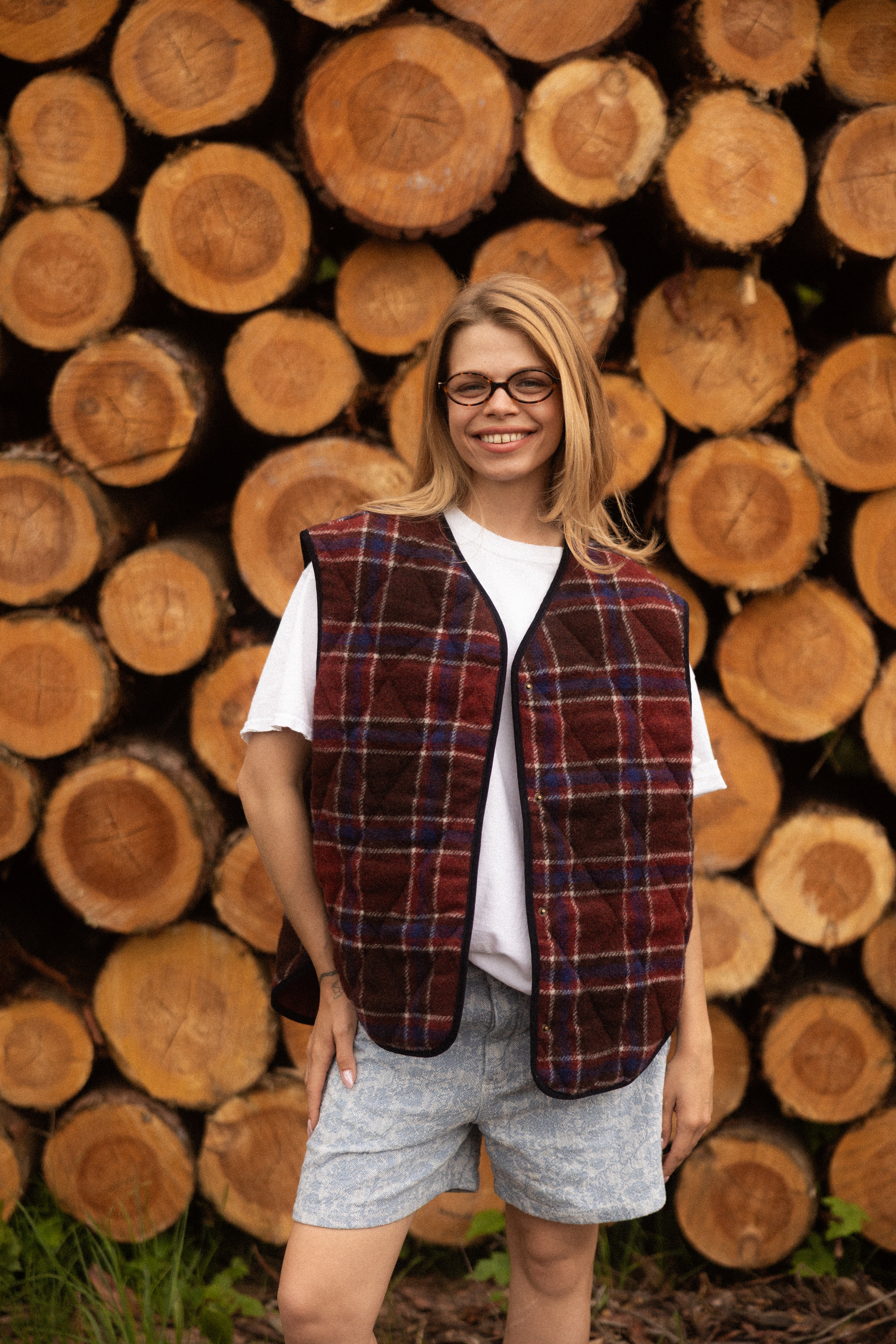 Kamizelka Tahoe Red Plaid