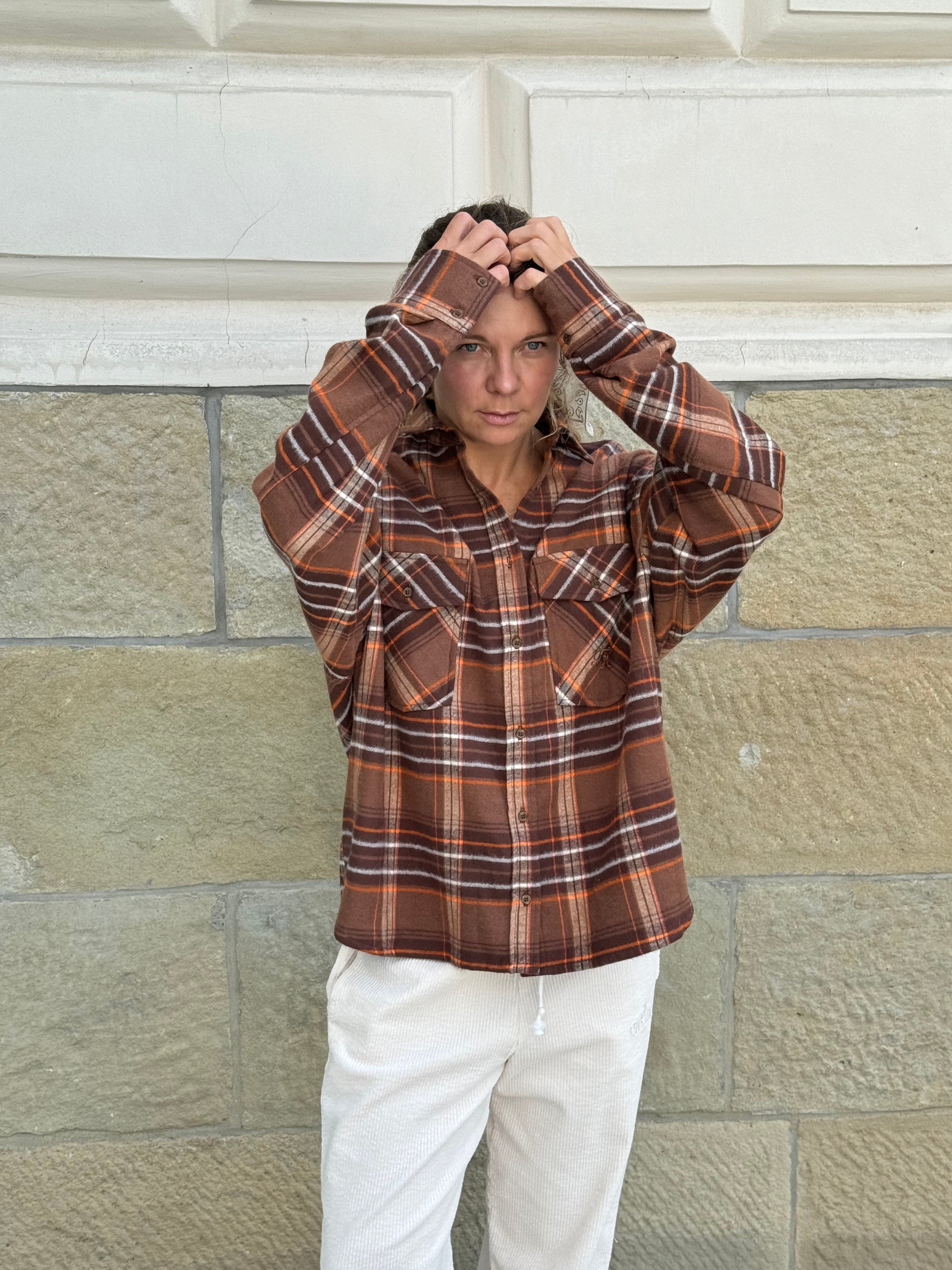 Koszula Kylie Brown Plaid