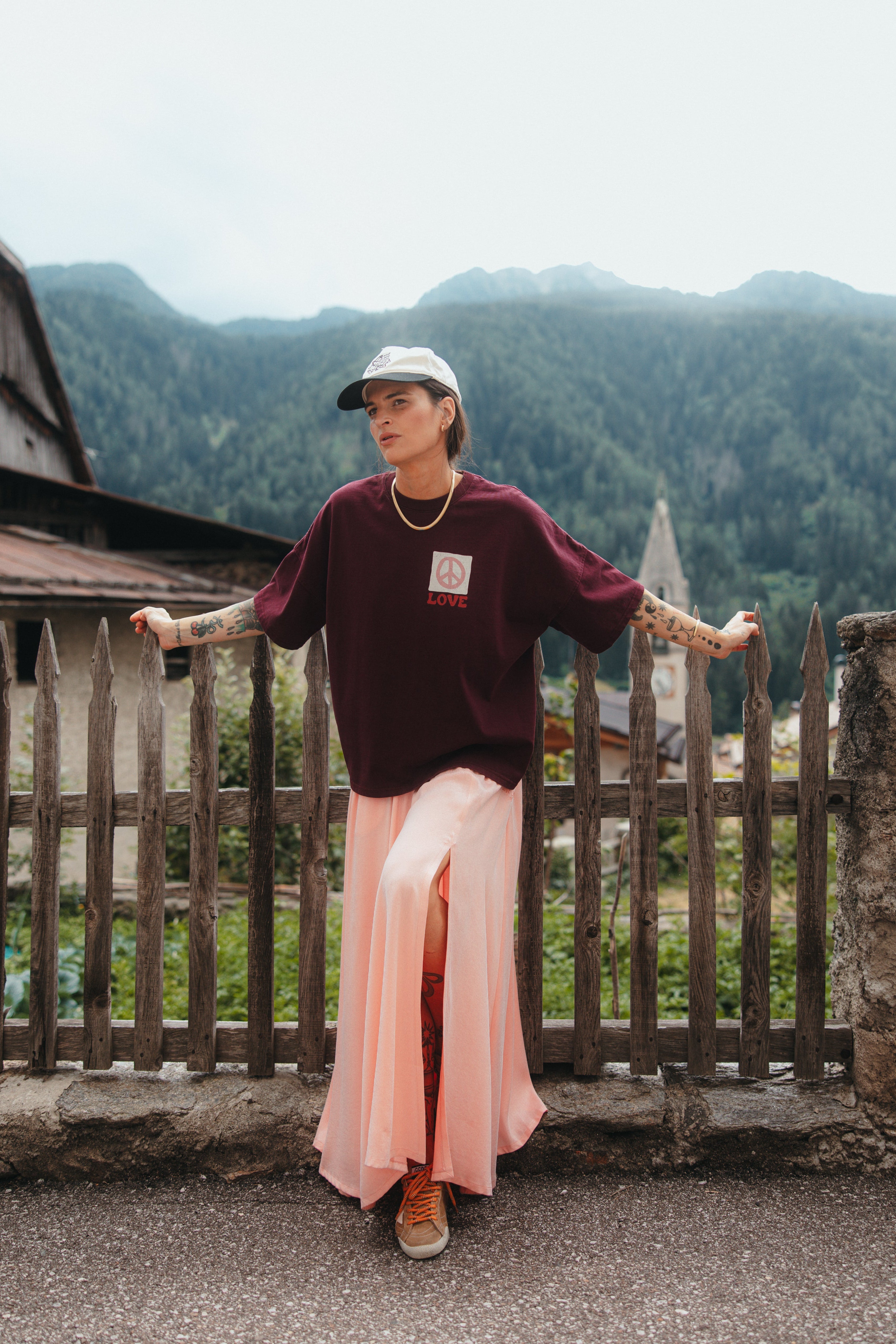 T-Shirt West Fig Peace - 5