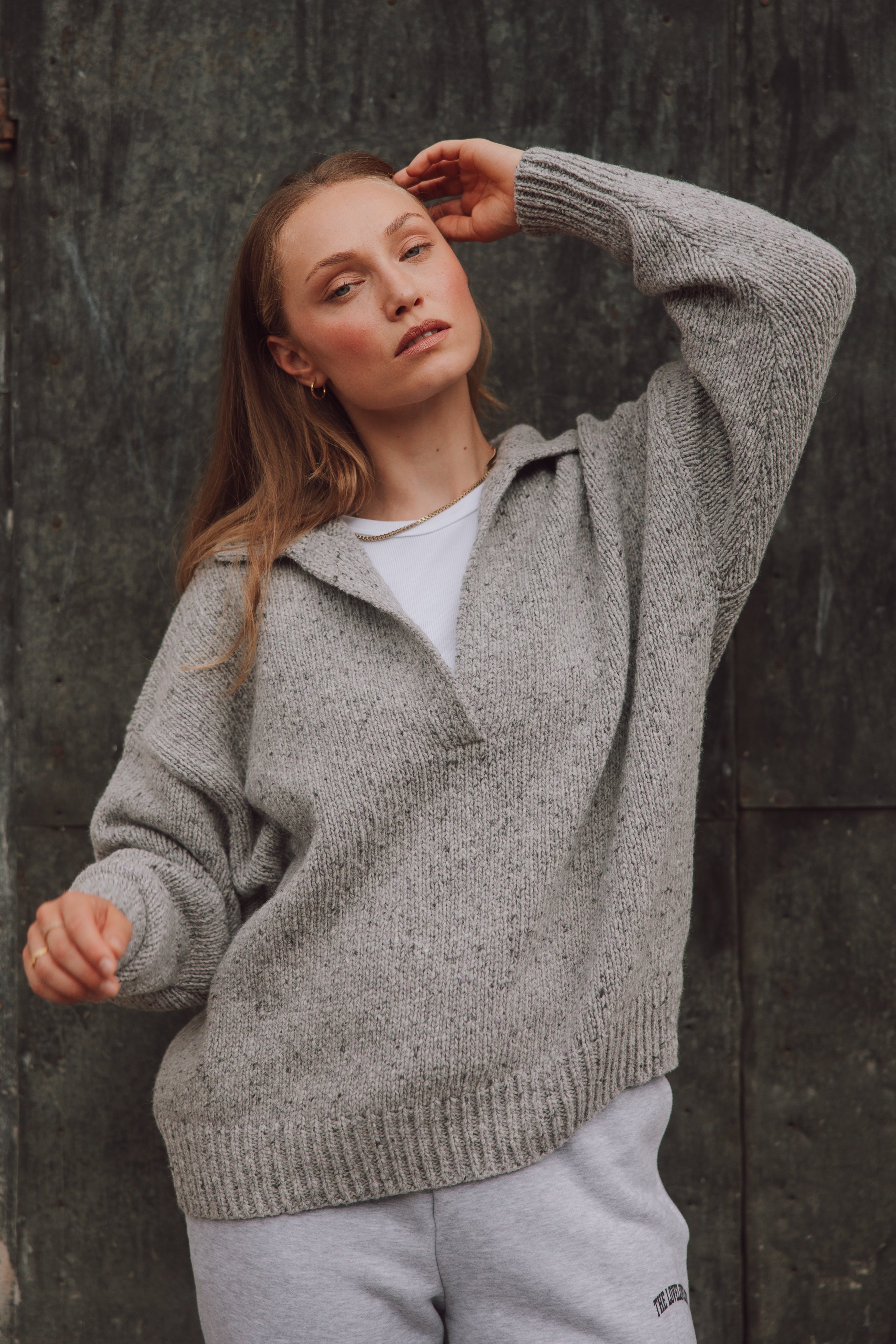 Pullover  Open Light Gray - 1