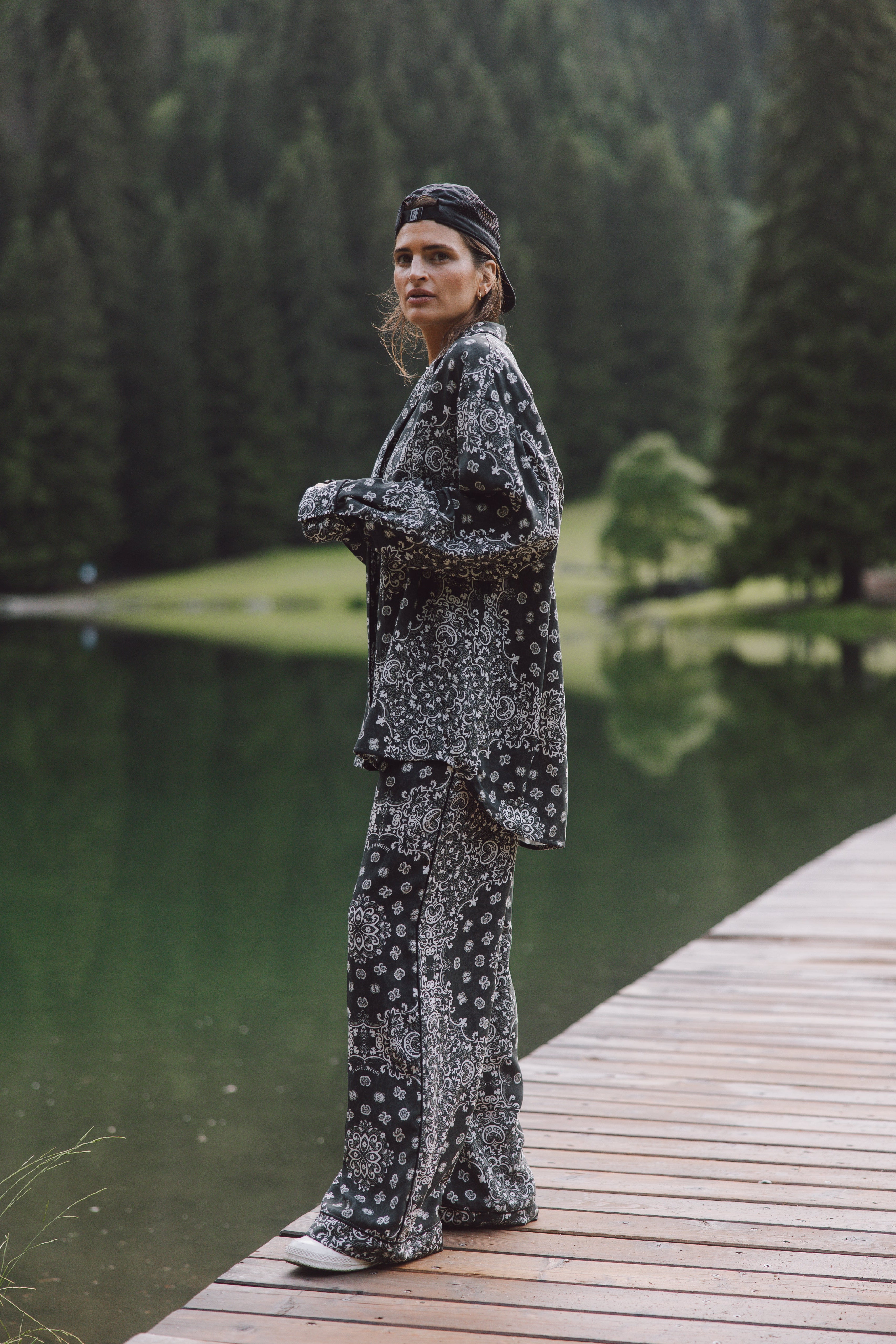 Koszula Hailey Dream Paisley Black - 4