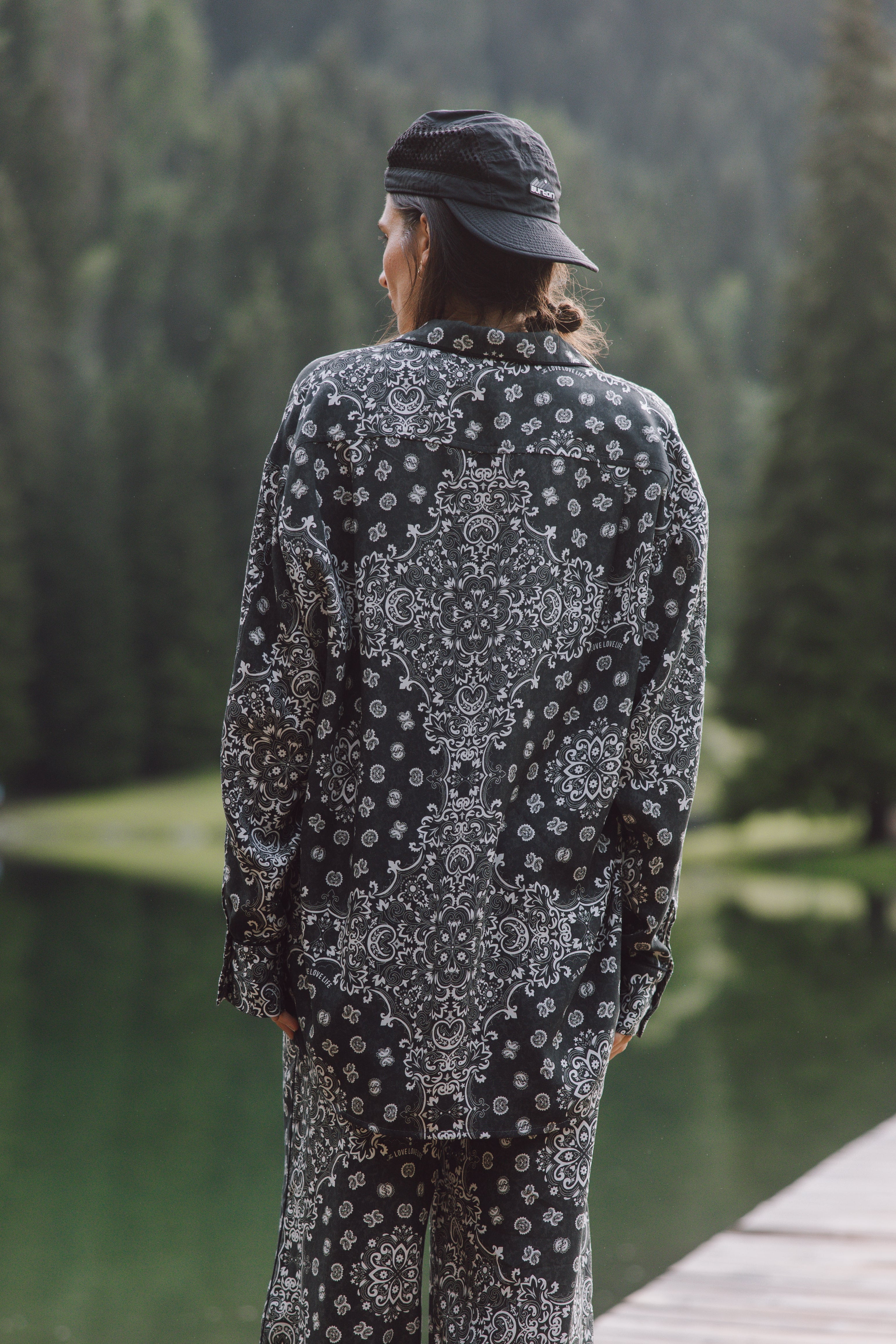 Koszula Hailey Dream Paisley Black - 5