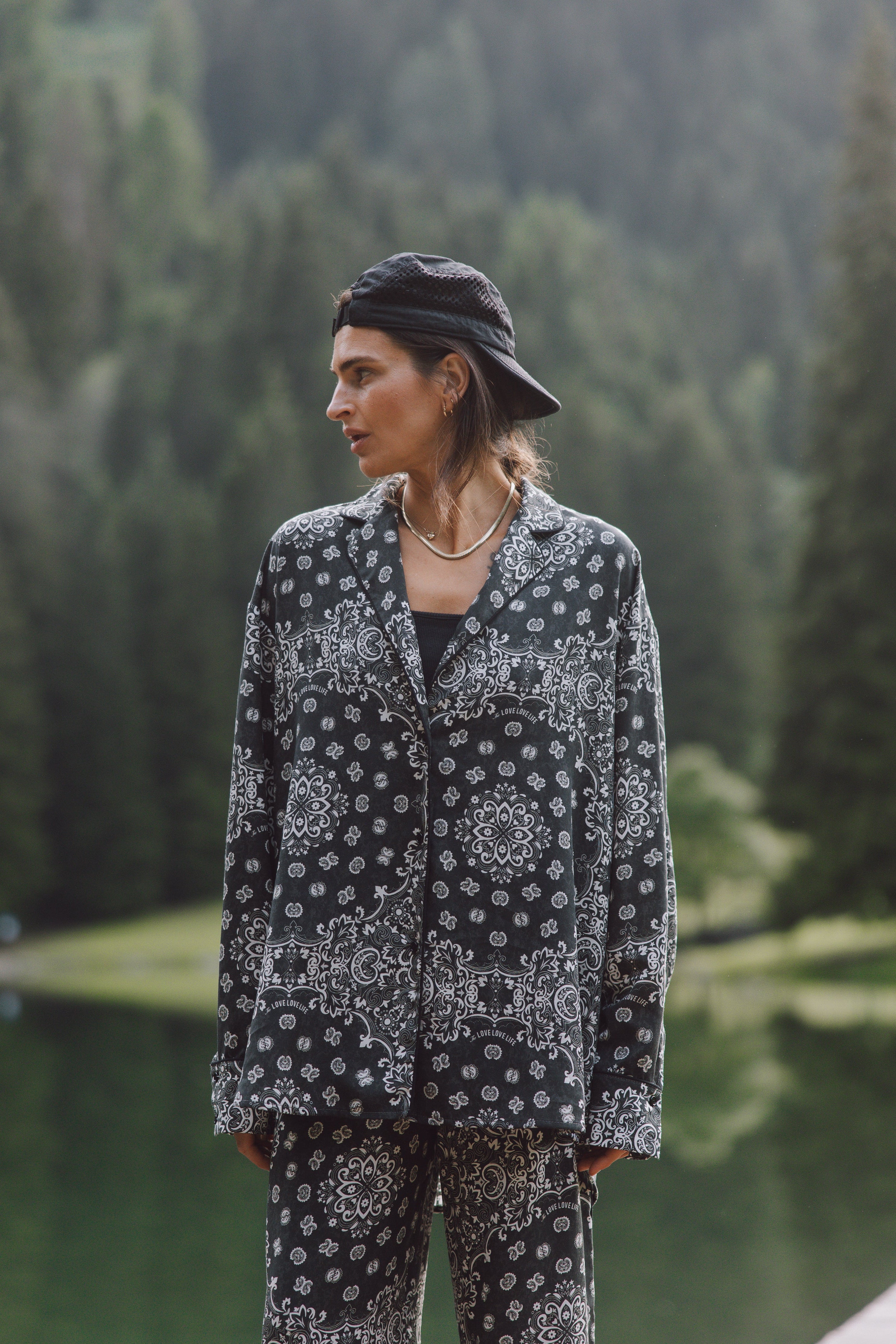 Koszula Hailey Dream Paisley Black - 1