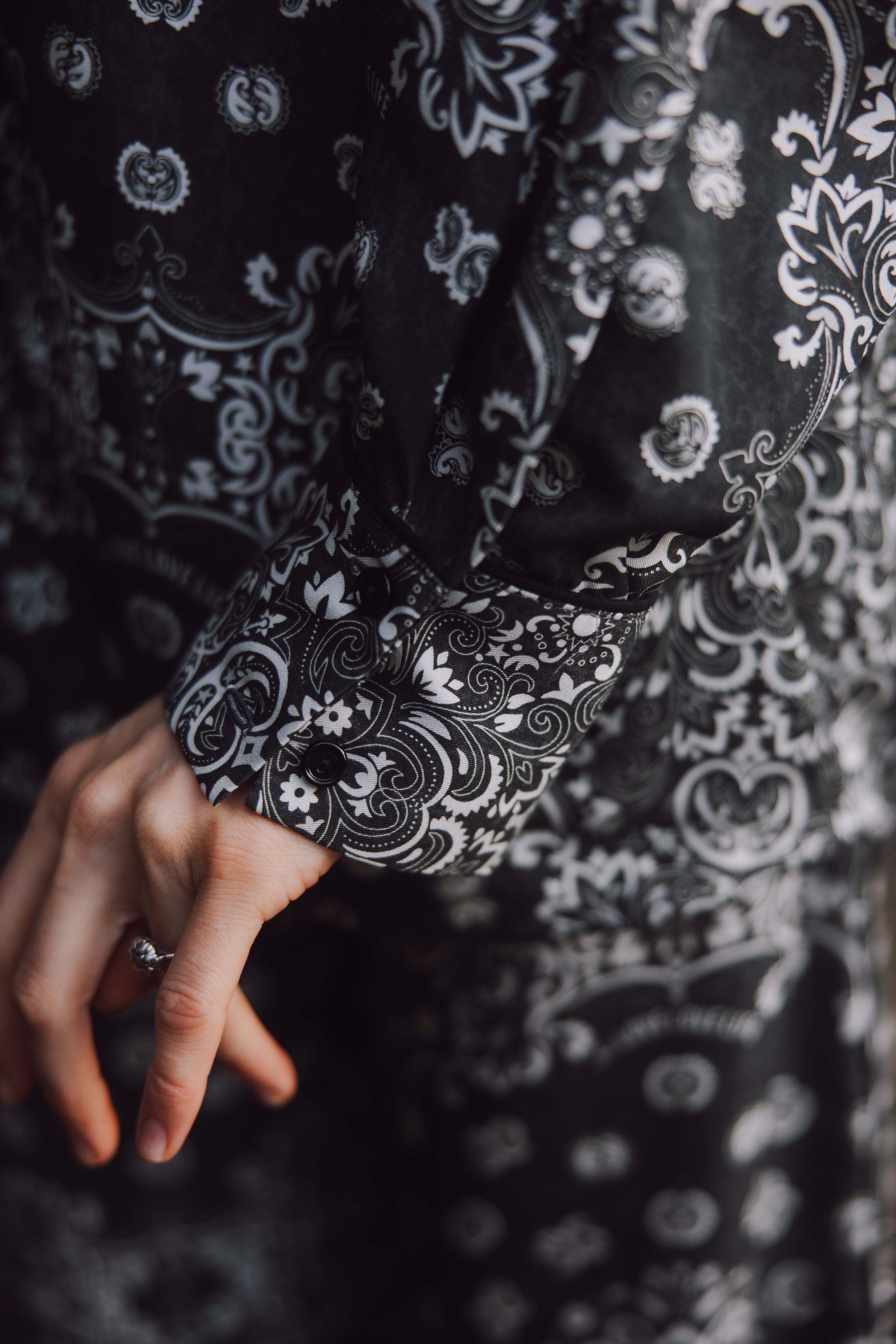Koszula Hailey Dream Paisley Black - 8