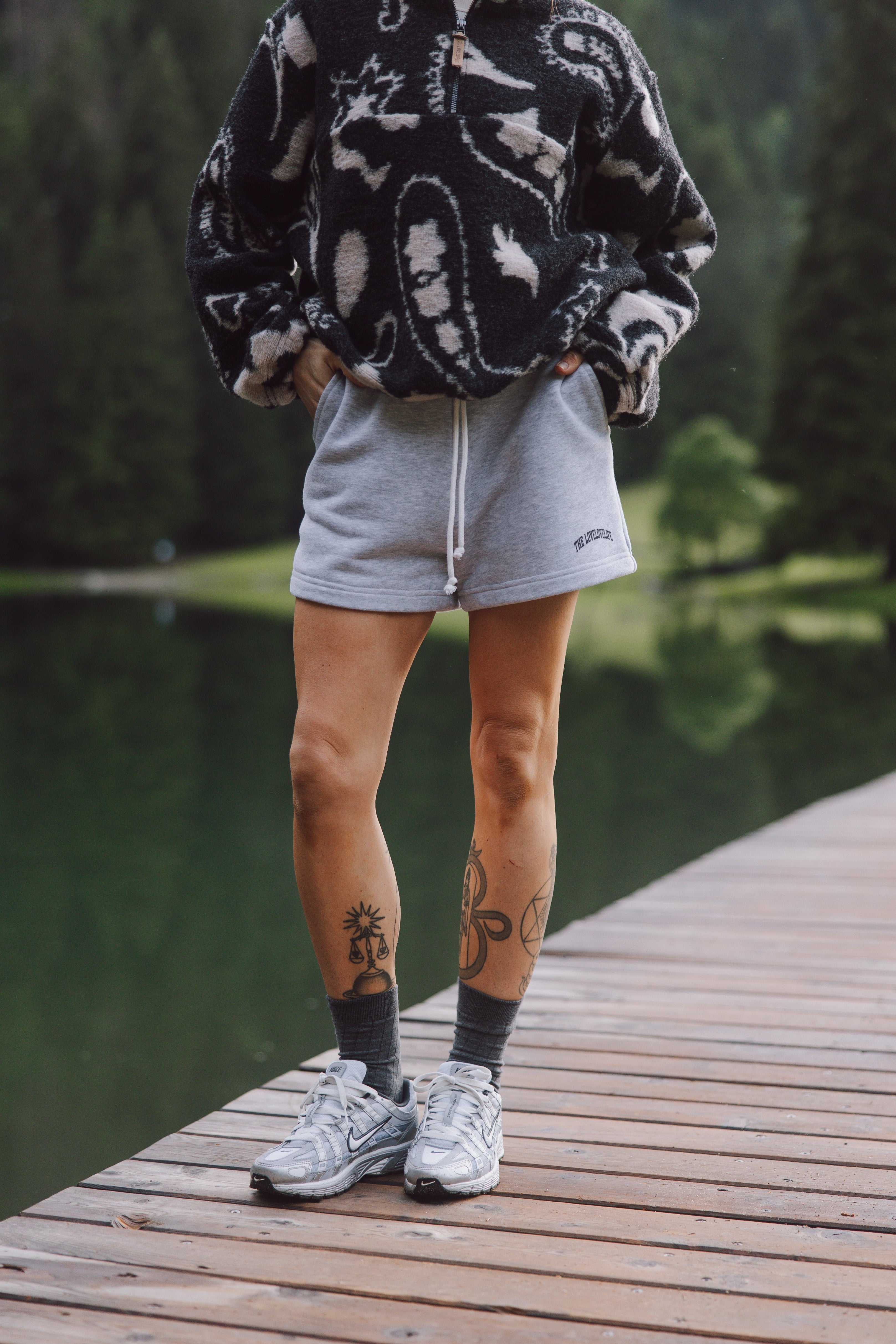 Shorts Indiana Heather Gray SOFT