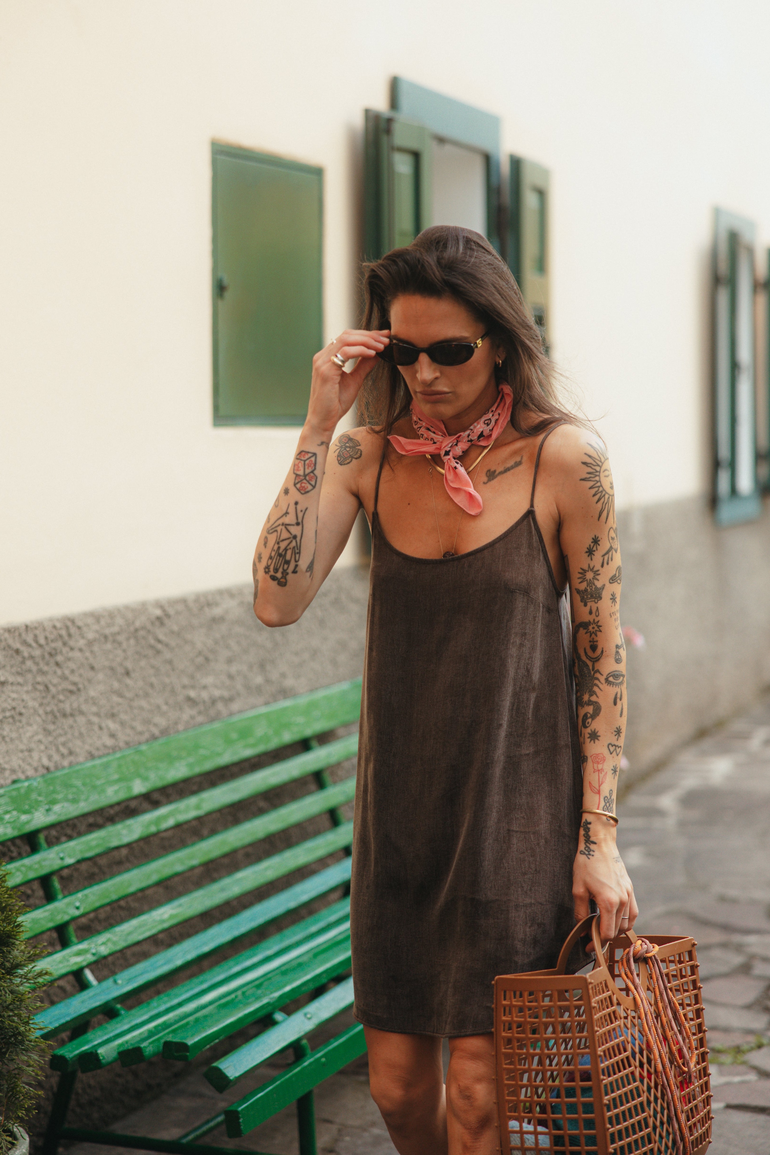 Kendal Brown Dress - 8