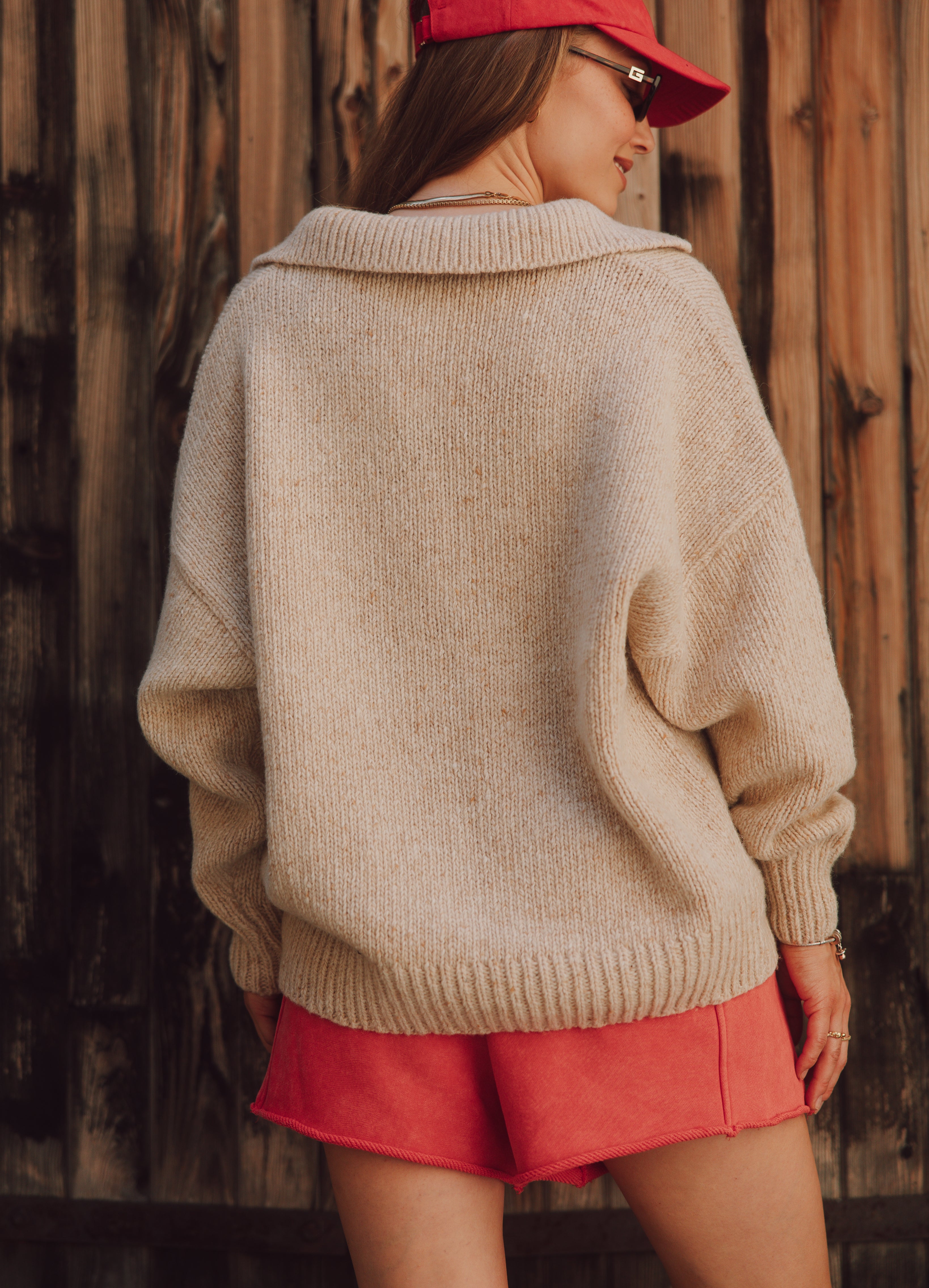 Pullover Open Ecru - 6