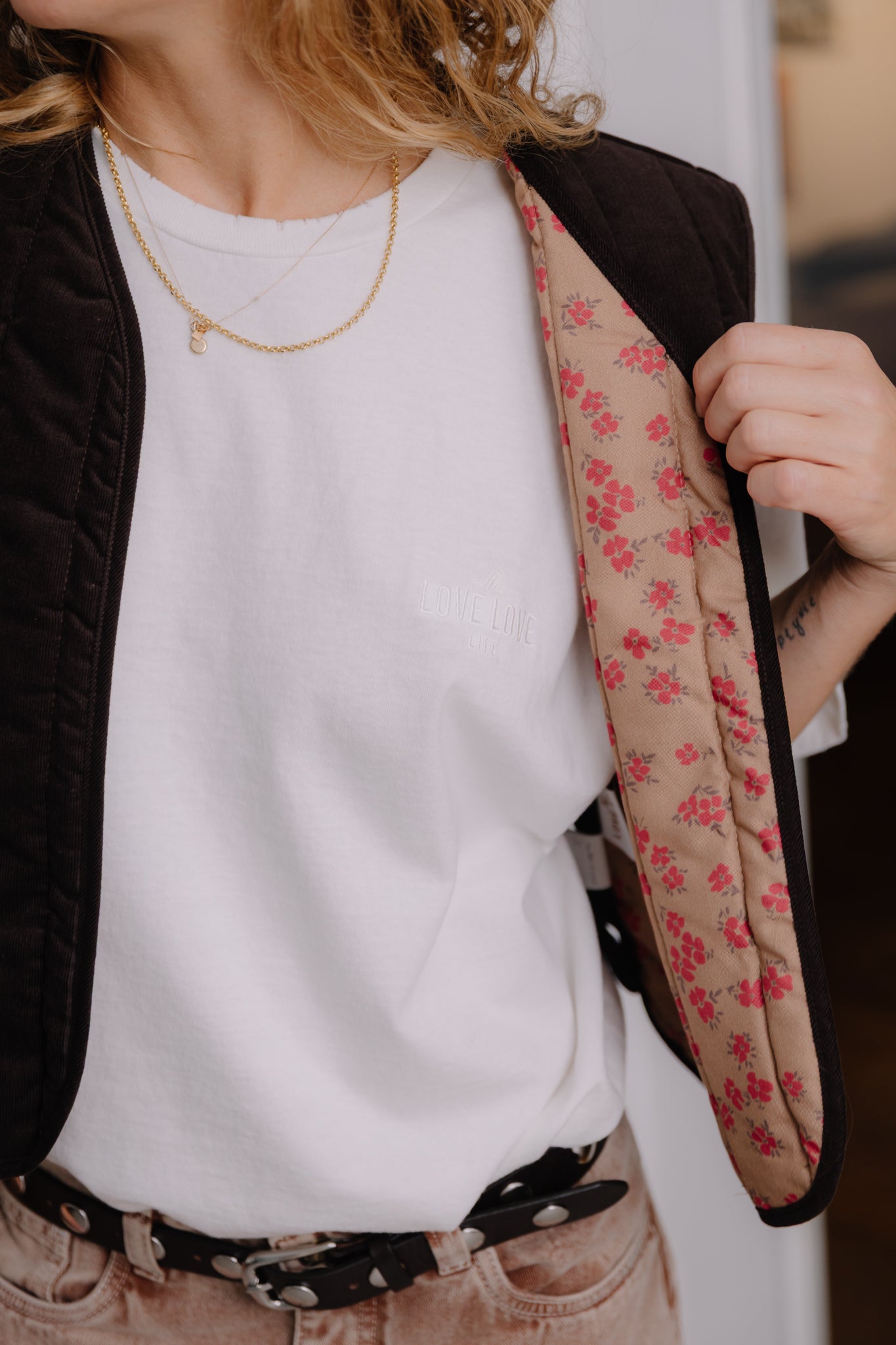 Desi Brown Vest