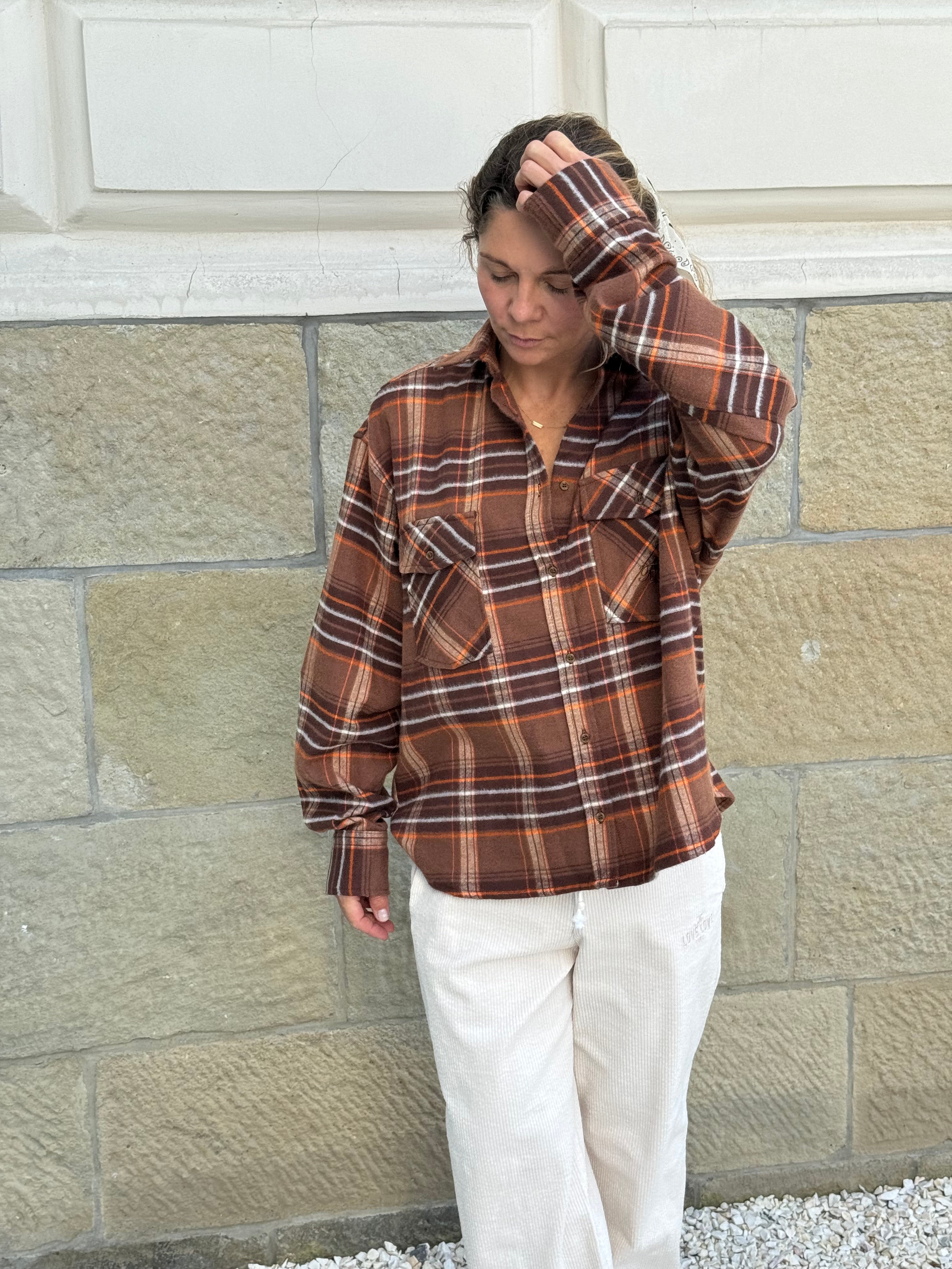 Koszula Kylie Brown Plaid