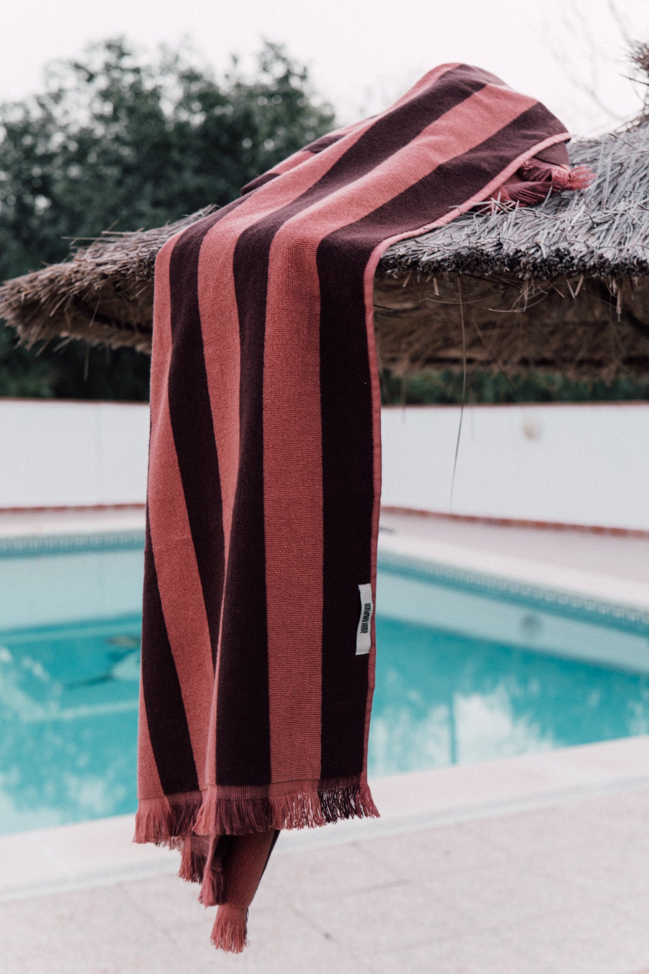 Verao Brown Beach Towel 