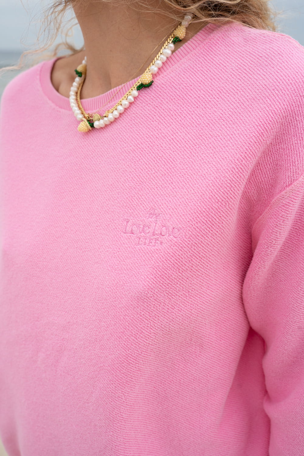 Nuuk Candy Pink sweatshirt