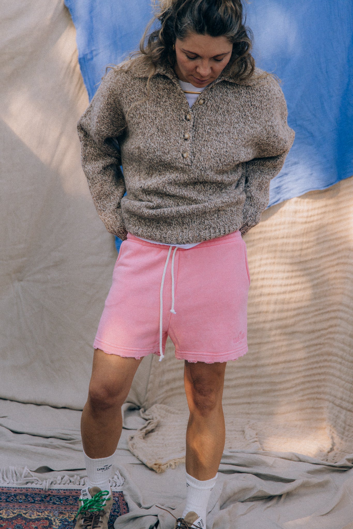 Indiana Salmon Pink Shorts 