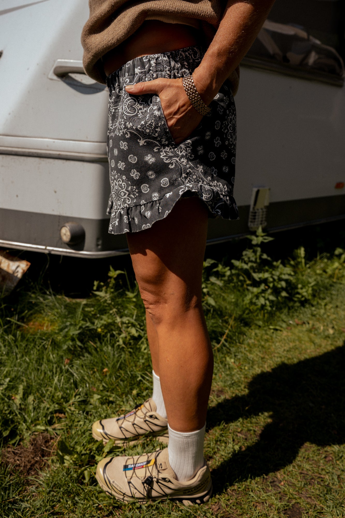 Shorts Bey Paisley Black - 10