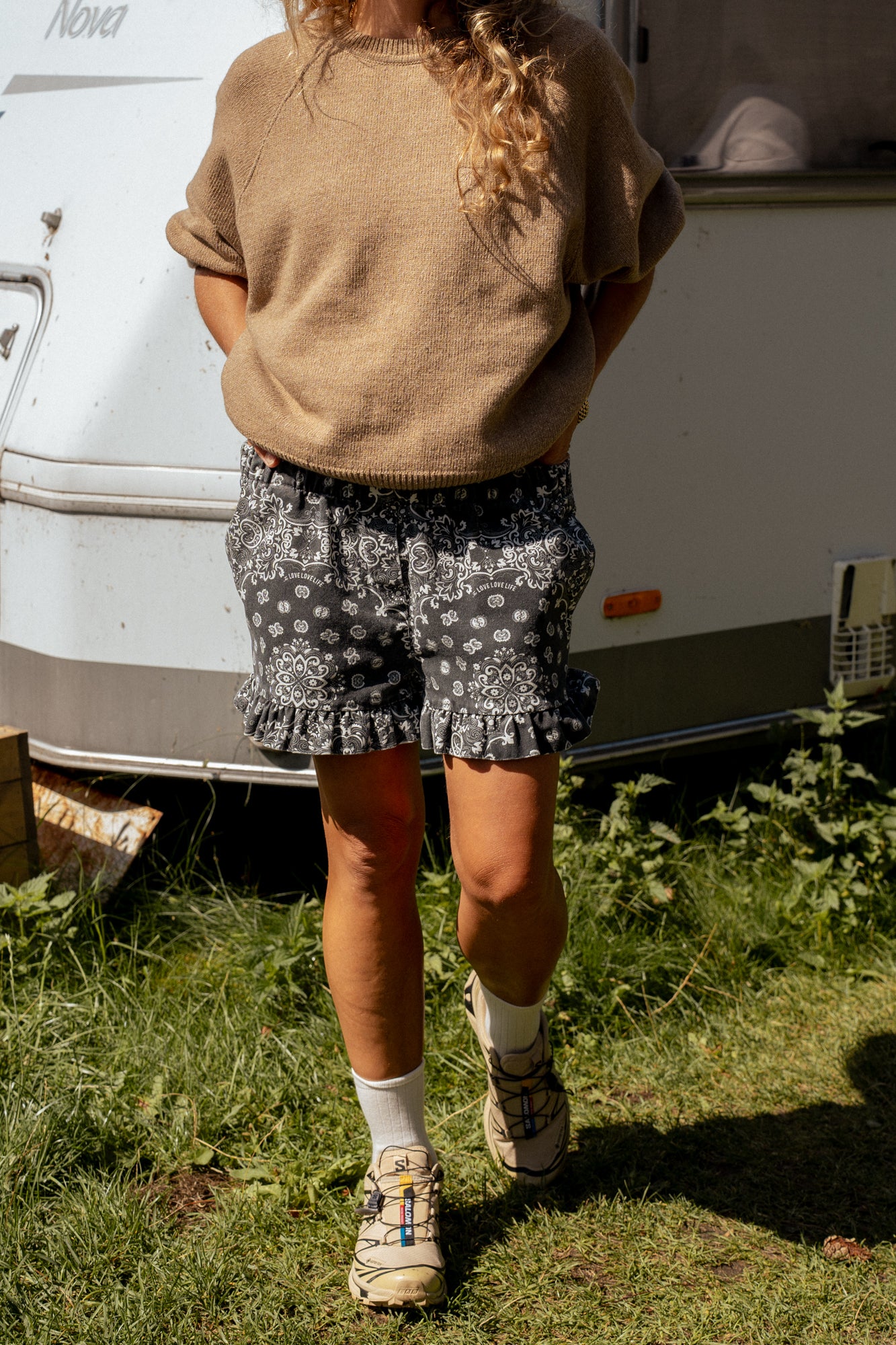 Shorts Bey Paisley Black - 8