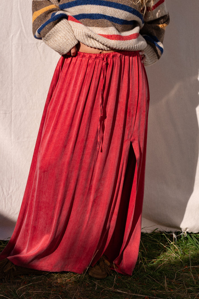 Fera Red Skirt