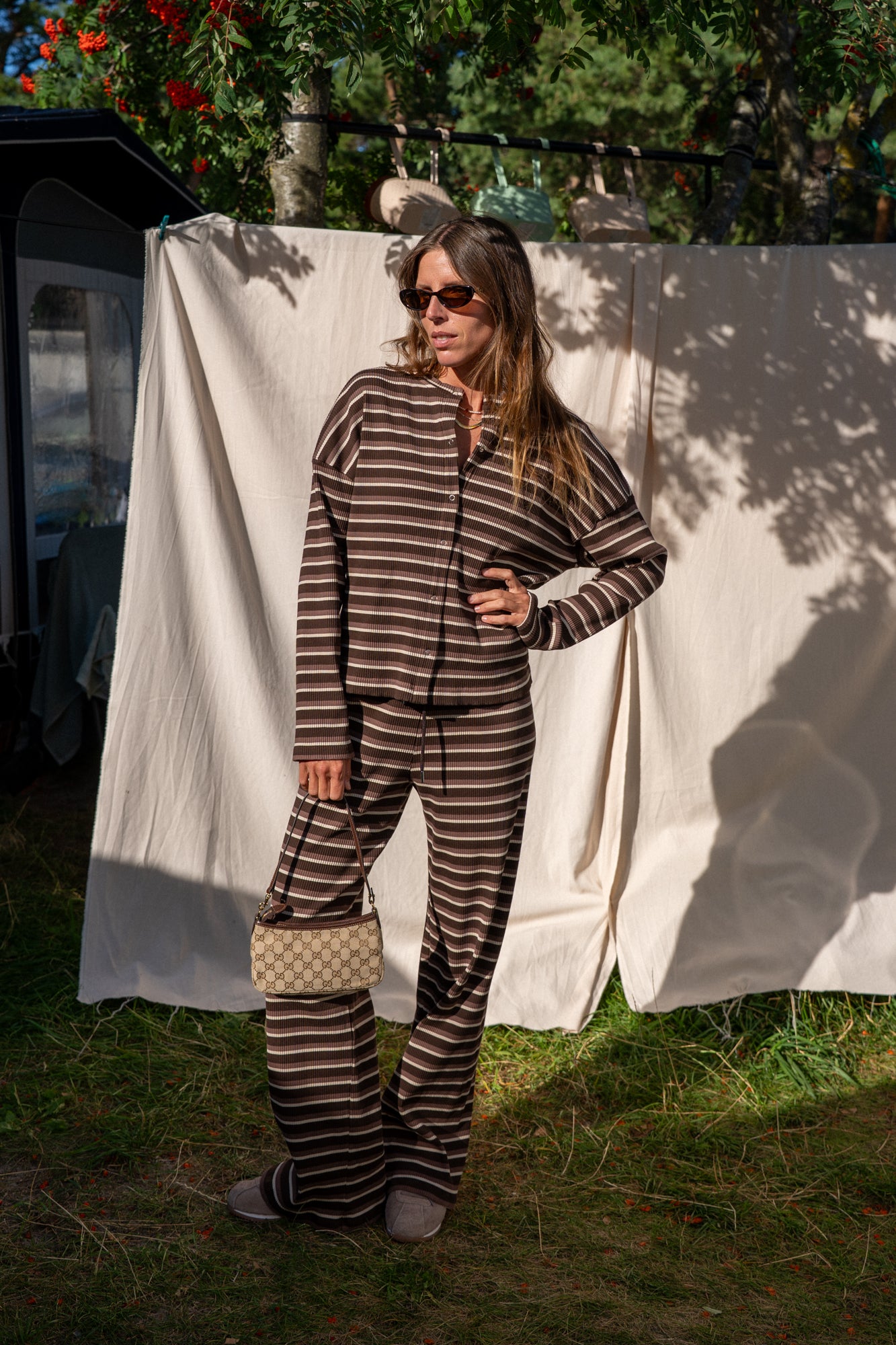 Cardigan Terro Brown Stripes - 8
